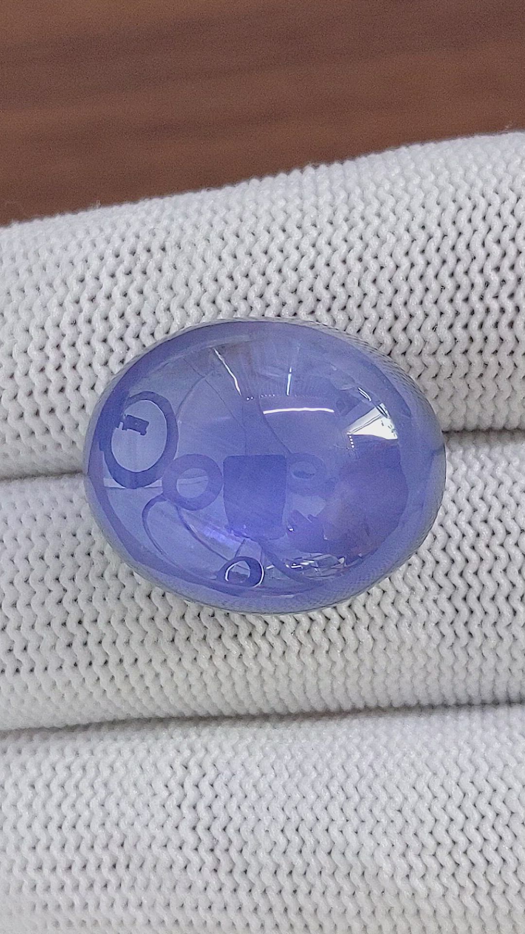 67.93 Ct. Blue Star Sapphire from Ceylon (Sri Lanka) Size Video