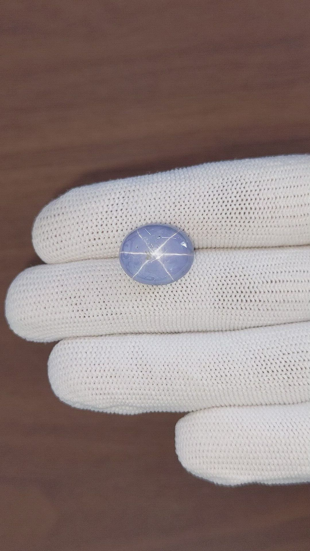 19.45 Ct. Blue Star Sapphire from Ceylon (Sri Lanka) Size Video