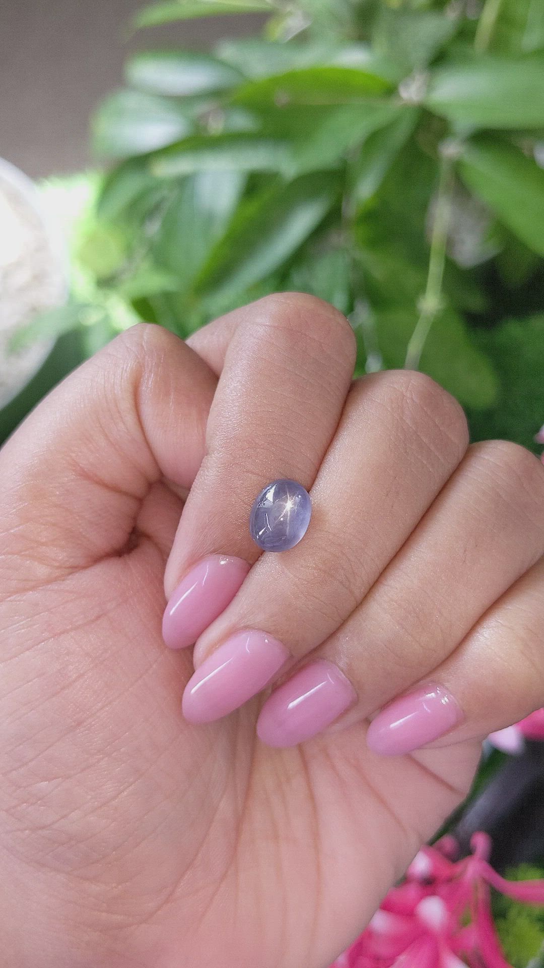 2.52 Ct. Blue Star Sapphire from Ceylon (Sri Lanka) Size Video