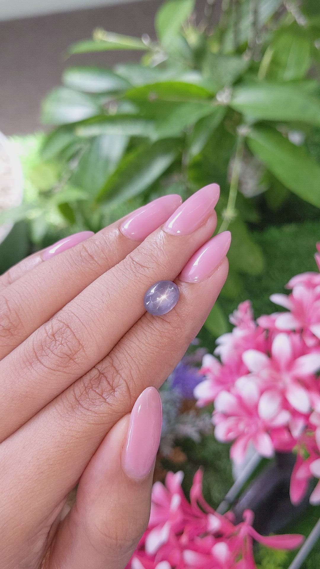 2.52 Ct. Blue Star Sapphire from Ceylon (Sri Lanka) Size Video