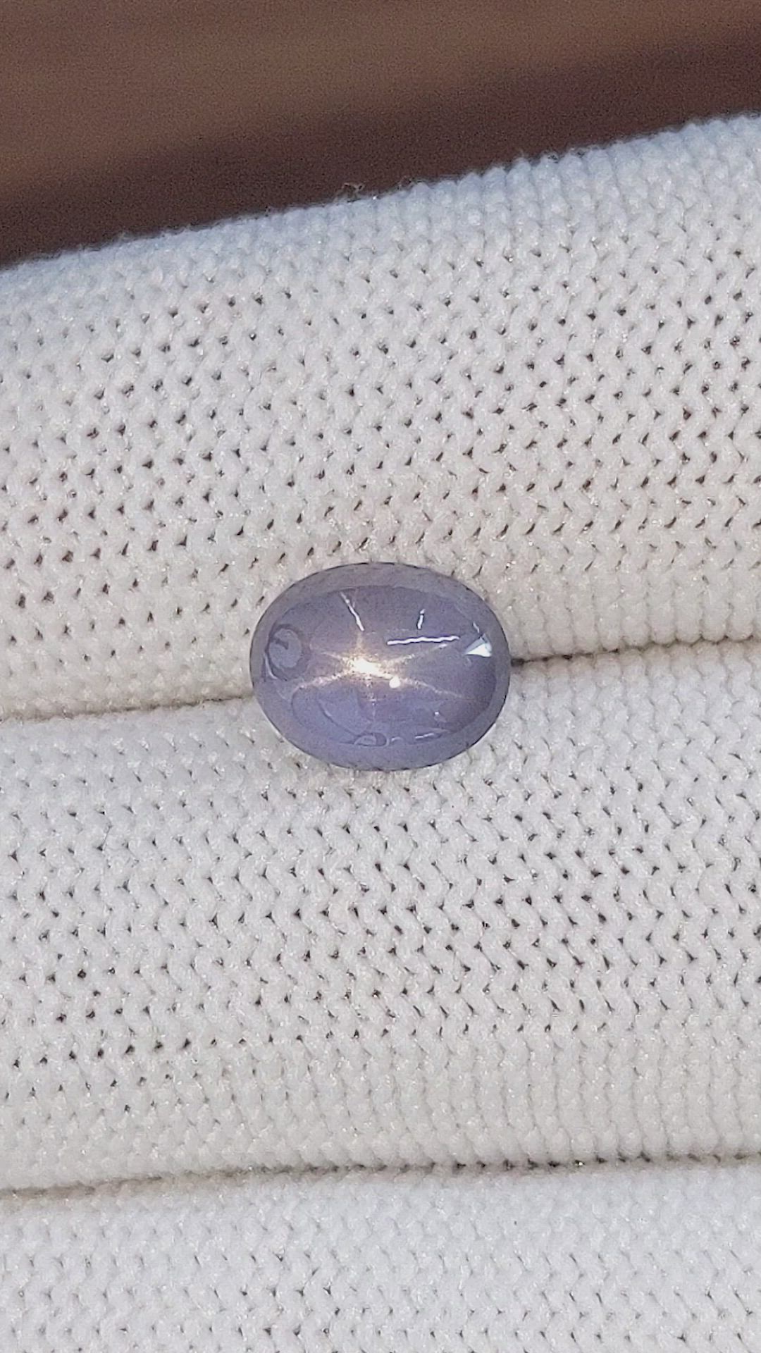 2.52 Ct. Blue Star Sapphire from Ceylon (Sri Lanka) Size Video