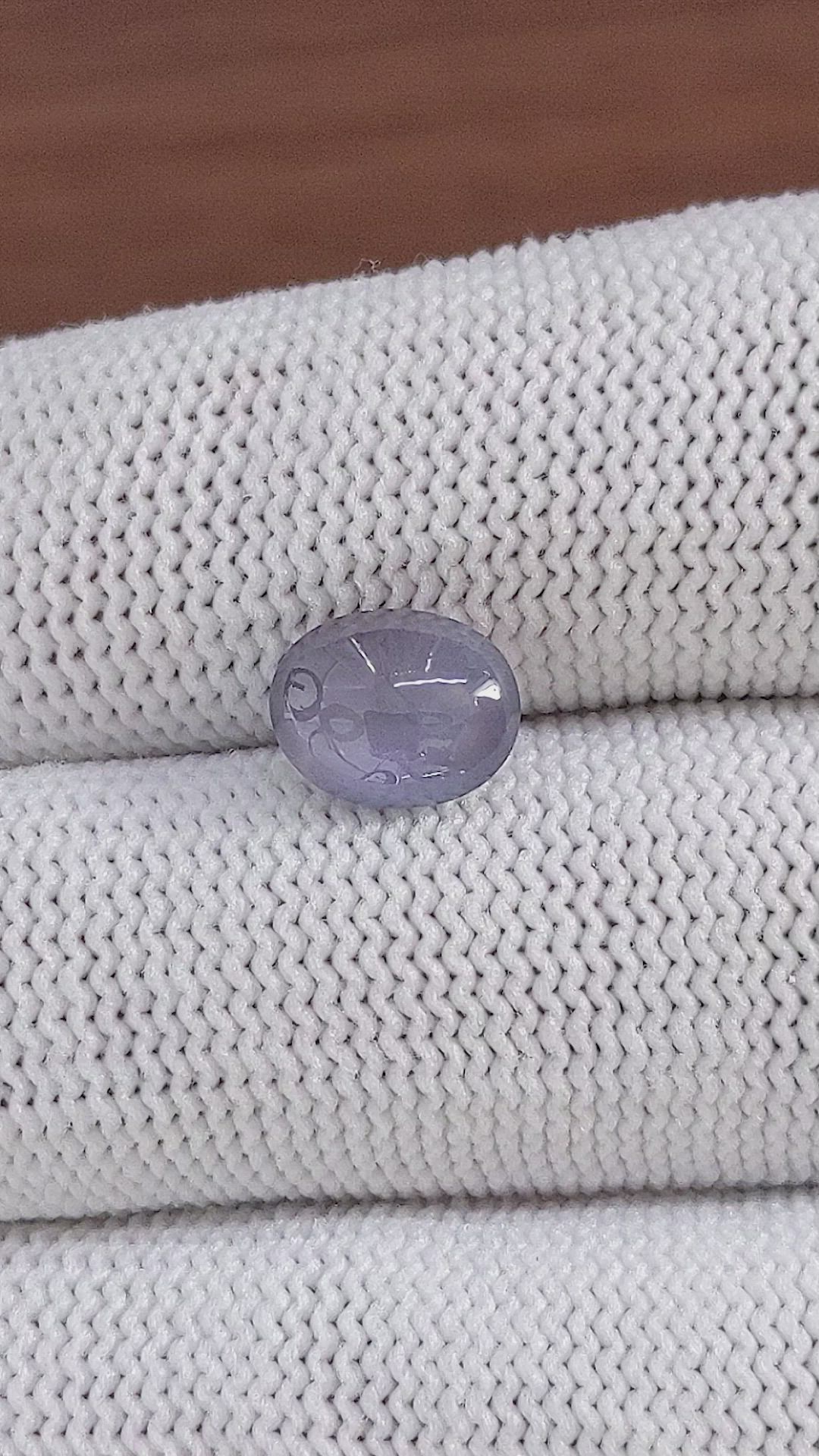 2.52 Ct. Blue Star Sapphire from Ceylon (Sri Lanka) Size Video