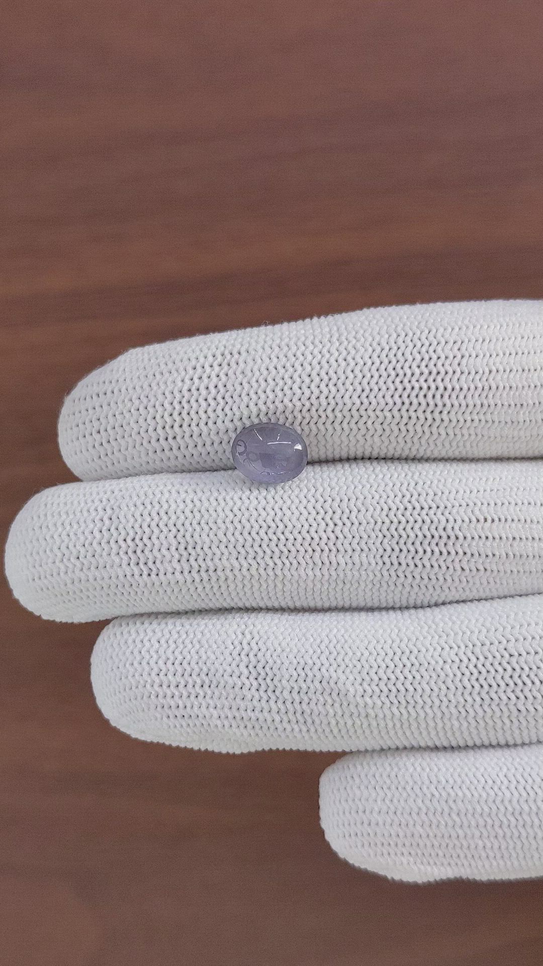 2.52 Ct. Blue Star Sapphire from Ceylon (Sri Lanka) Size Video