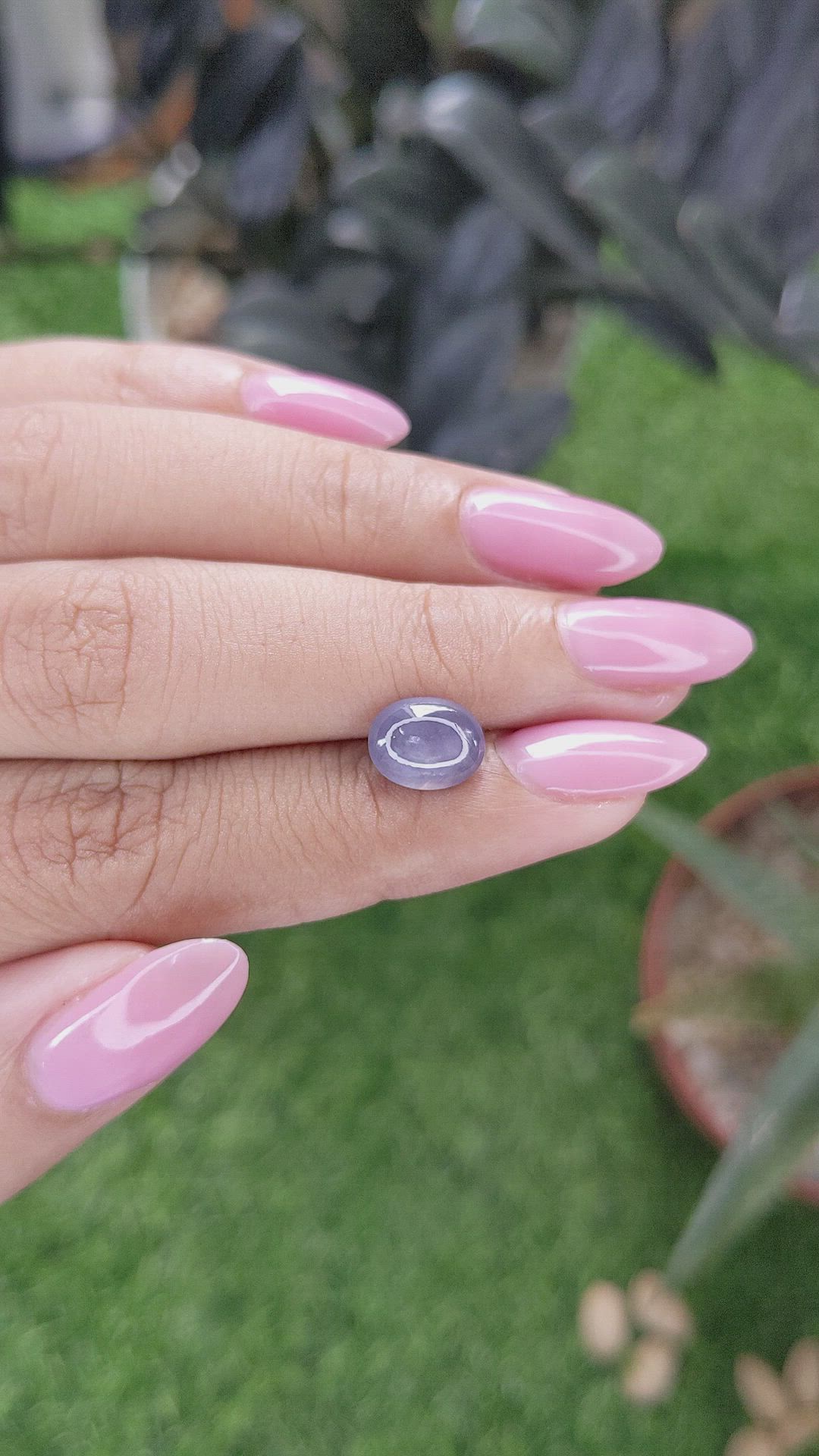2.52 Ct. Blue Star Sapphire from Ceylon (Sri Lanka) Size Video