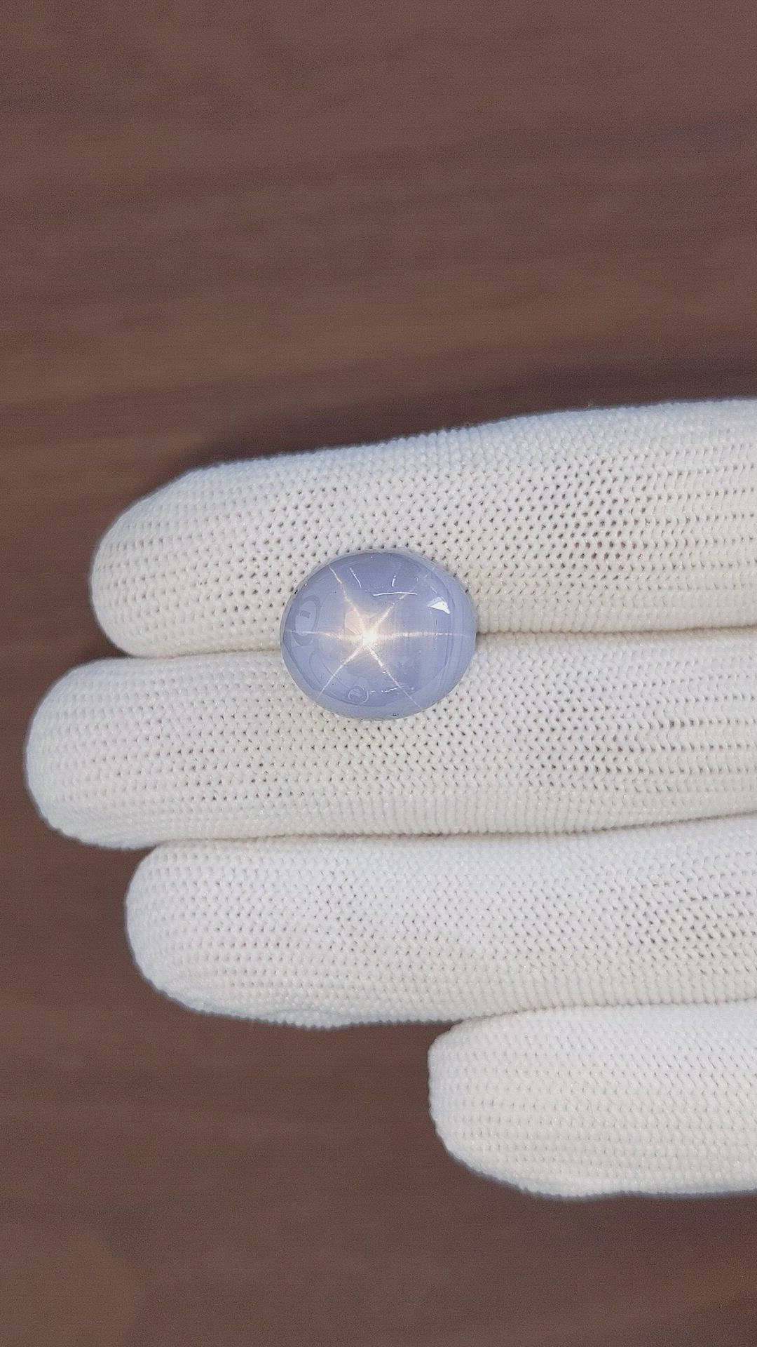 27.04 Ct. Blue Star Sapphire from Ceylon (Sri Lanka) Size Video