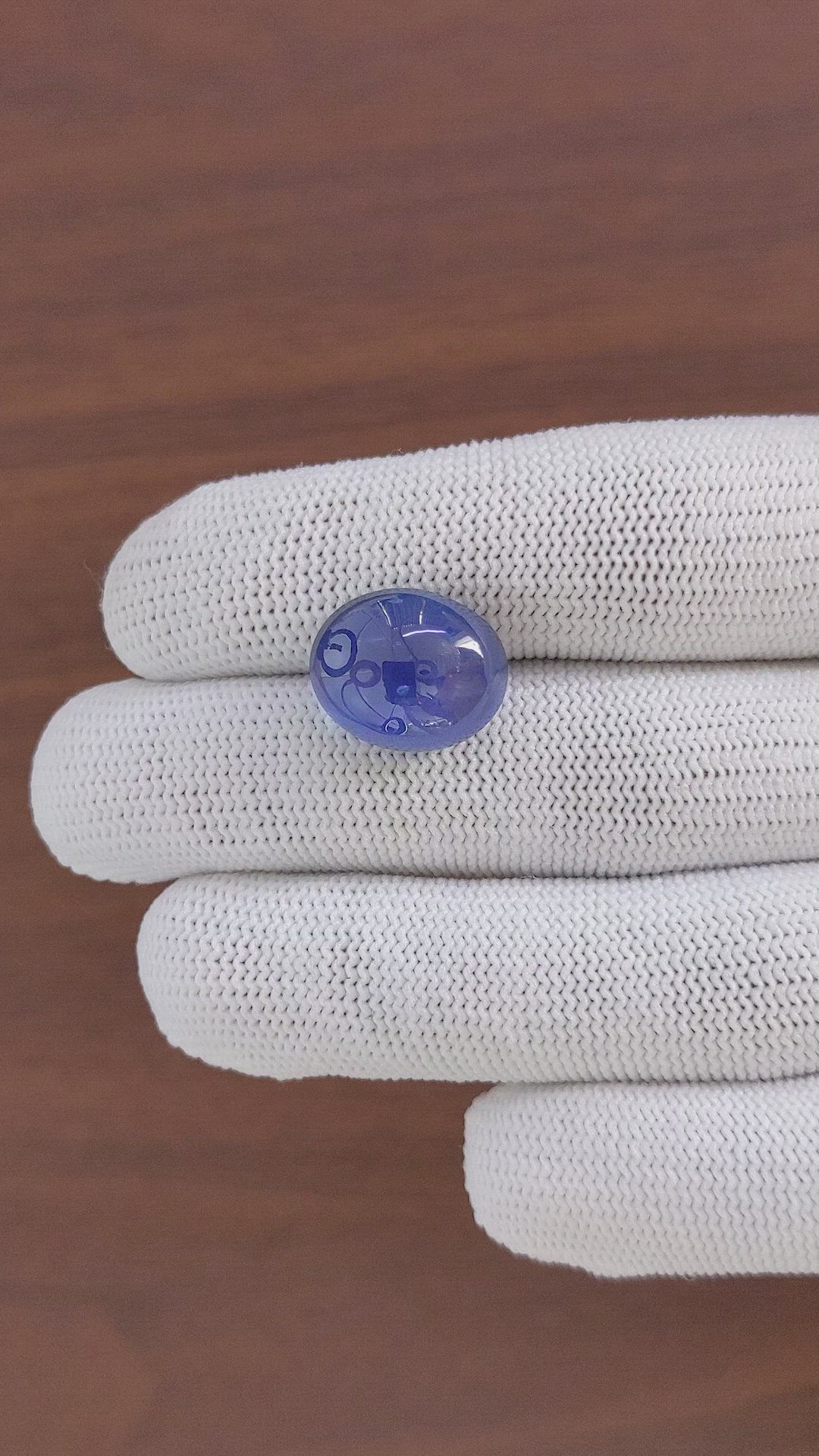 18.08 Ct. Blue Star Sapphire from Ceylon (Sri Lanka) Size Video