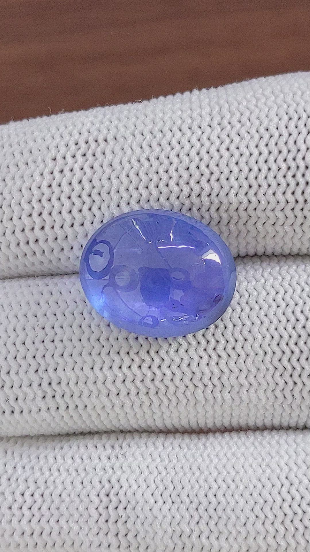16.00 Ct. Blue Star Sapphire from Ceylon (Sri Lanka) Size Video