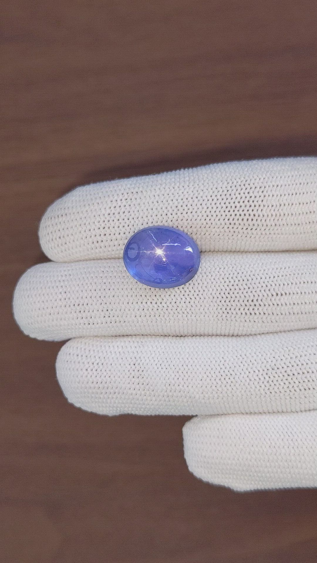 16.00 Ct. Blue Star Sapphire from Ceylon (Sri Lanka) Size Video