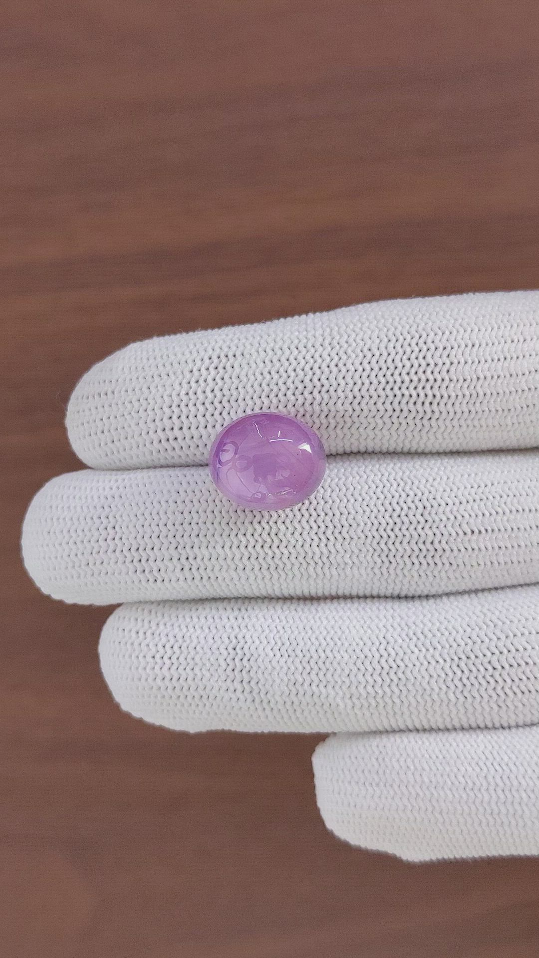 20.12 Ct. Pink Star Sapphire from Ceylon (Sri Lanka) Size Video