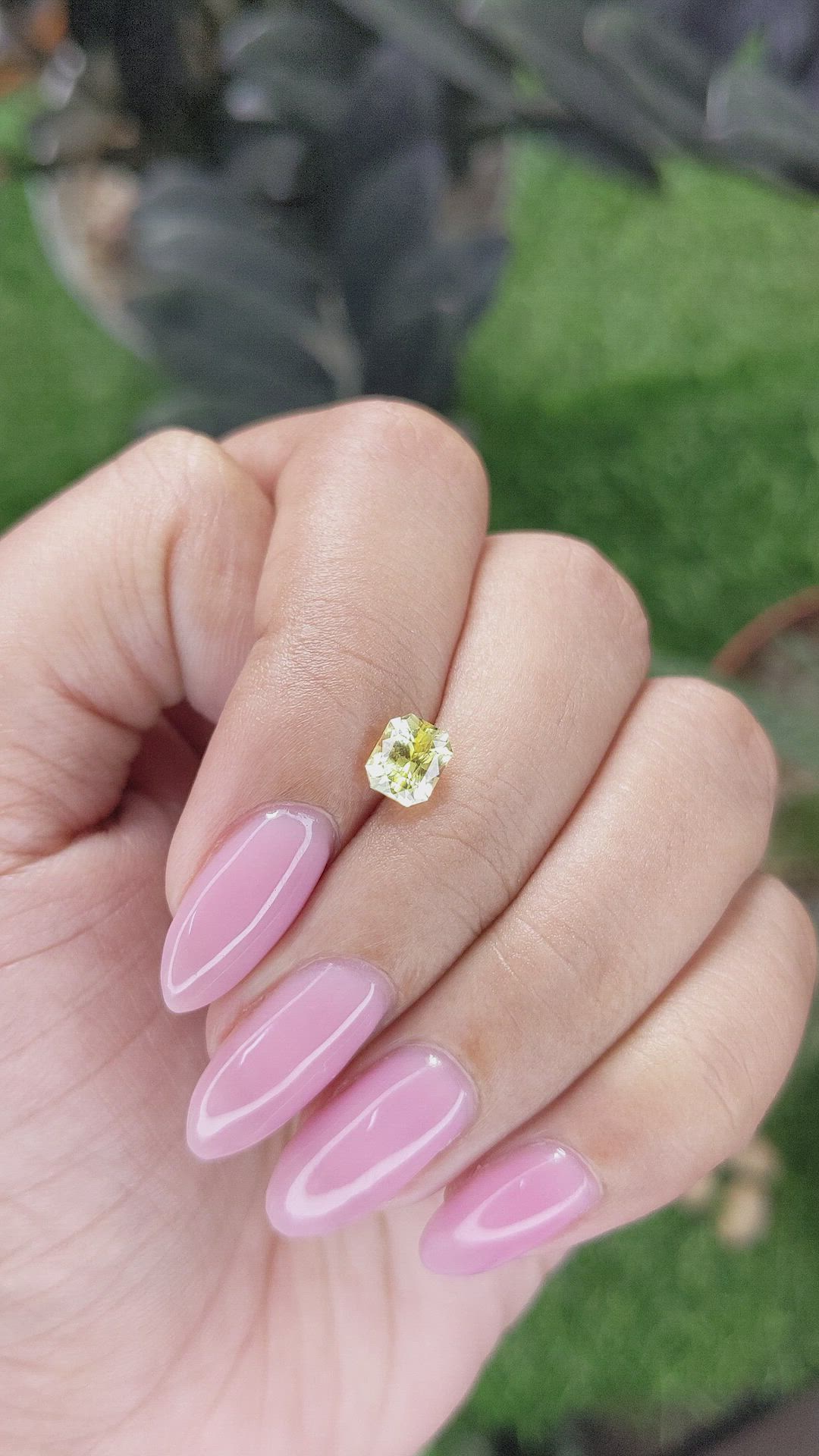 1.12 Ct. Yellow Sapphire from Tanzania Size Video