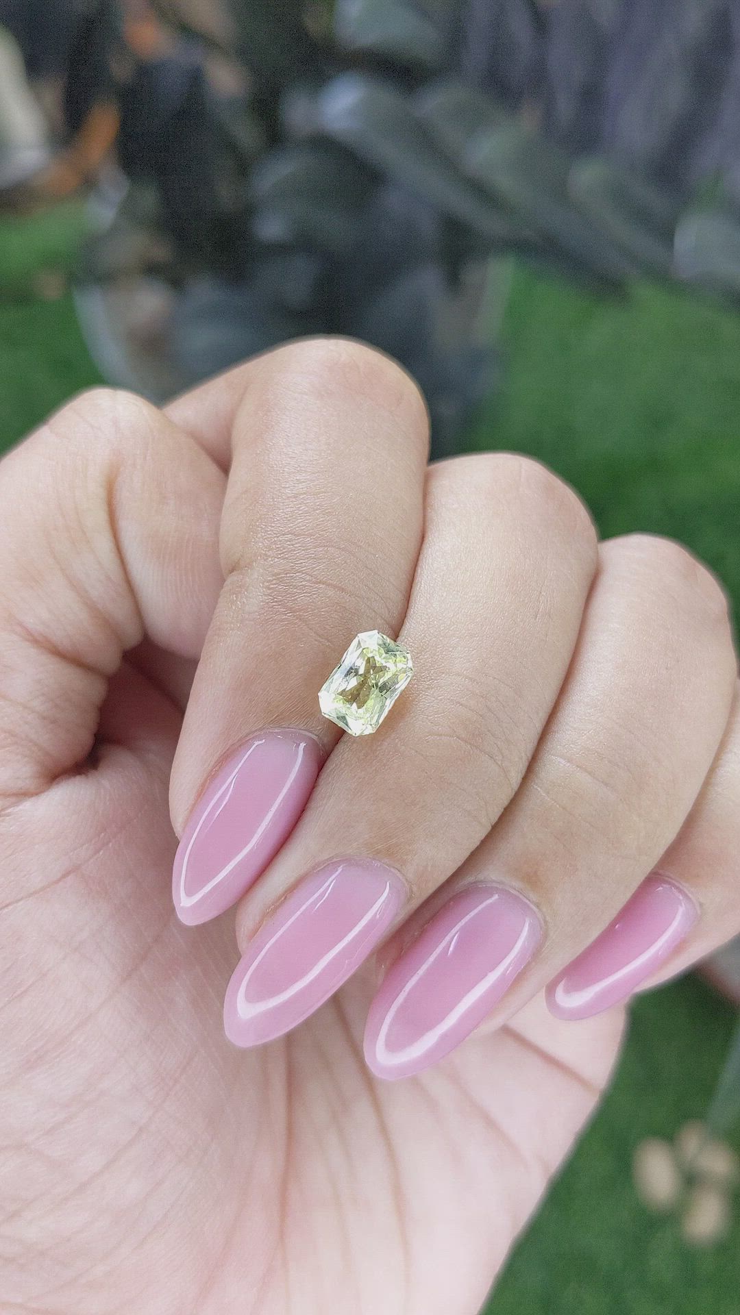1.58 Ct. Yellow Sapphire from Tanzania Size Video