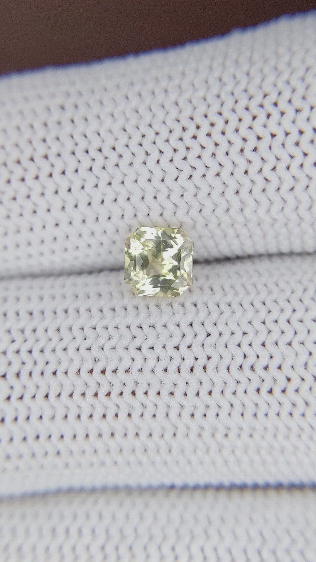 1.04 Ct. Yellow Sapphire from Tanzania Size Video