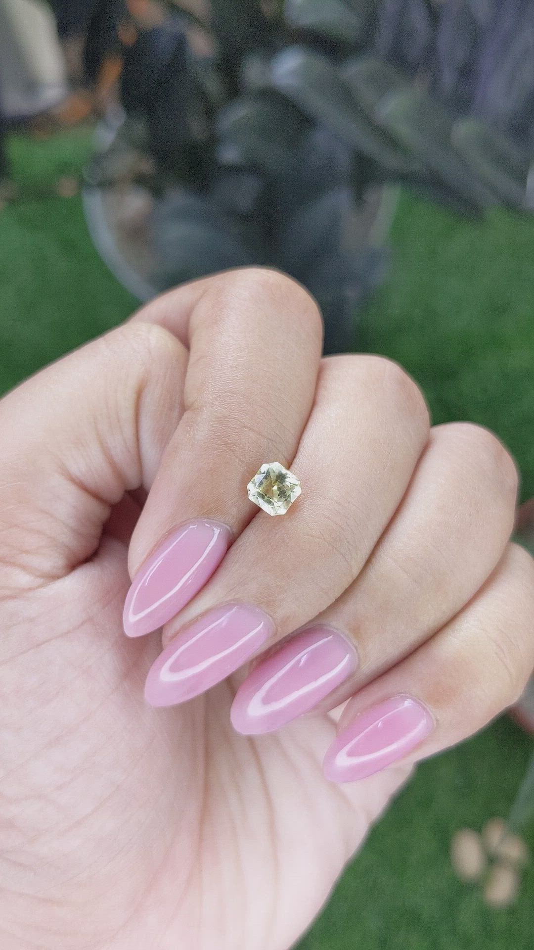 1.04 Ct. Yellow Sapphire from Tanzania Size Video