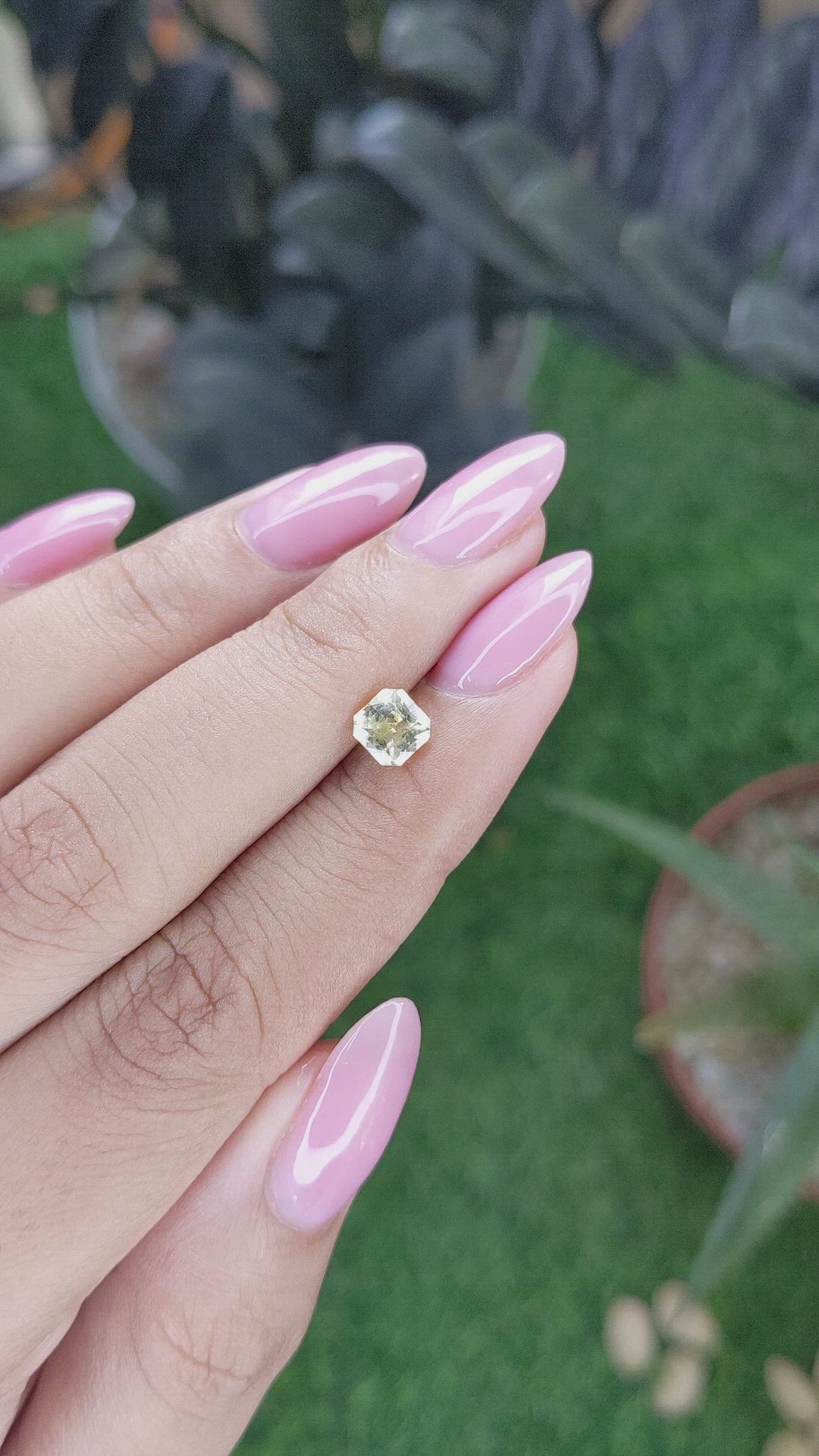1.04 Ct. Yellow Sapphire from Tanzania Size Video