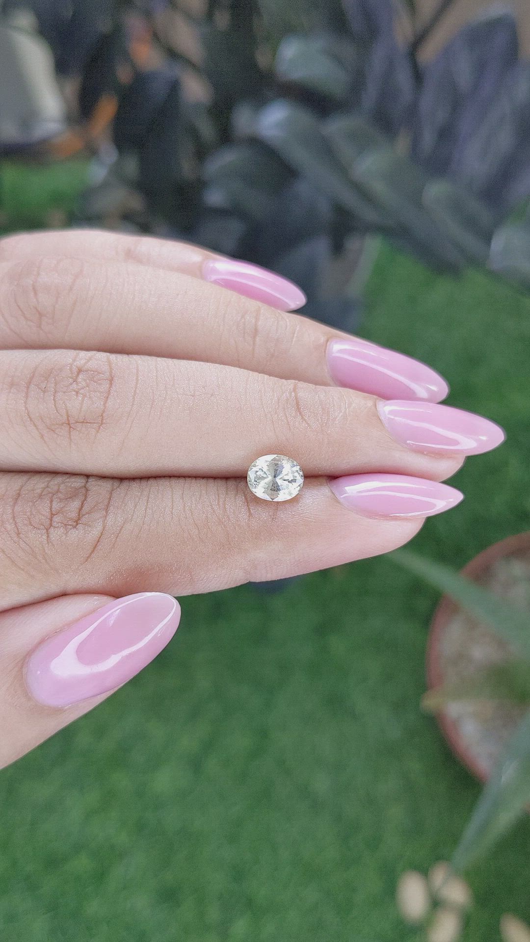 1.28 Ct. Yellow Sapphire from Tanzania Size Video