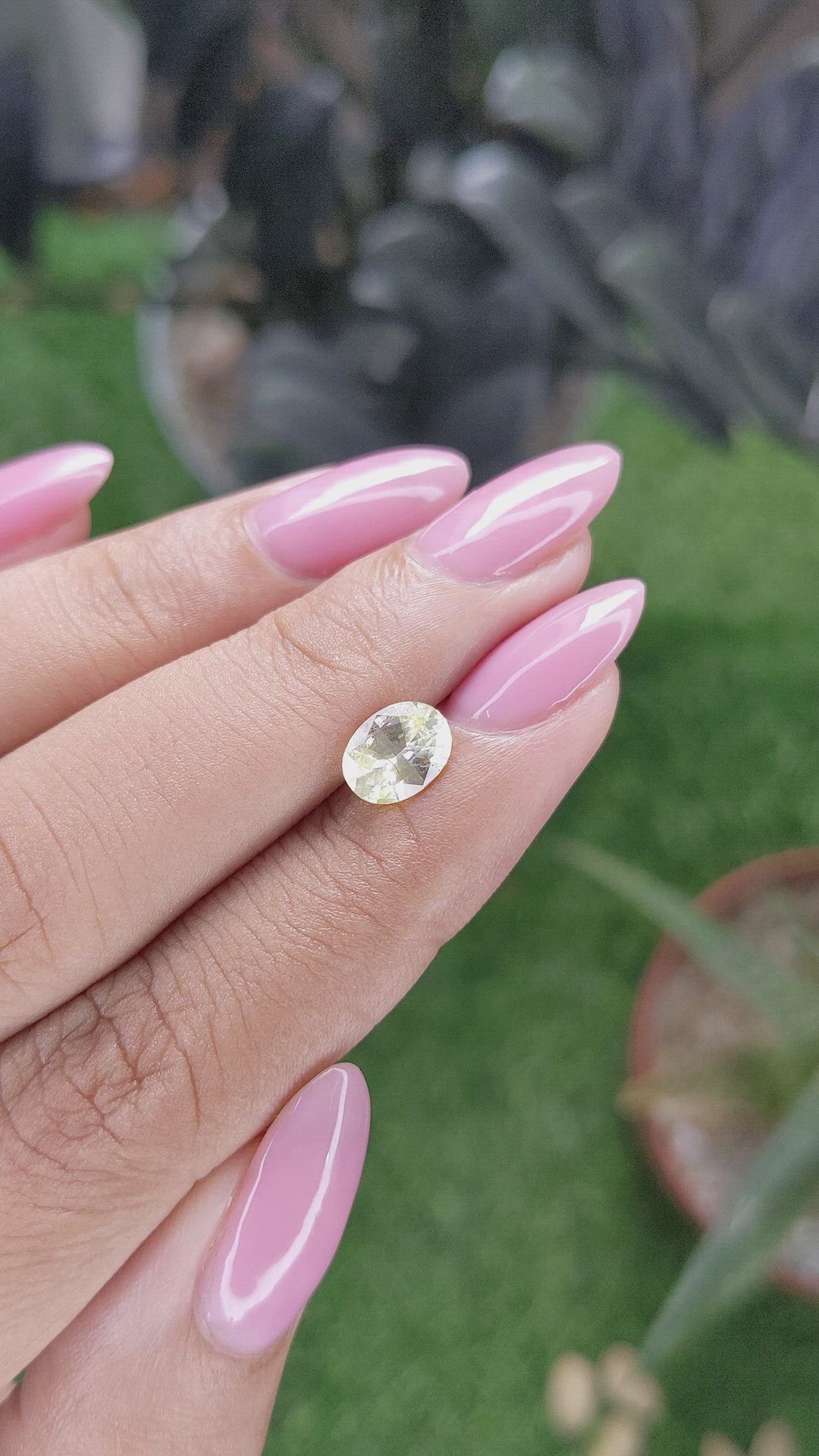 1.25 Ct. Yellow Sapphire from Tanzania Size Video