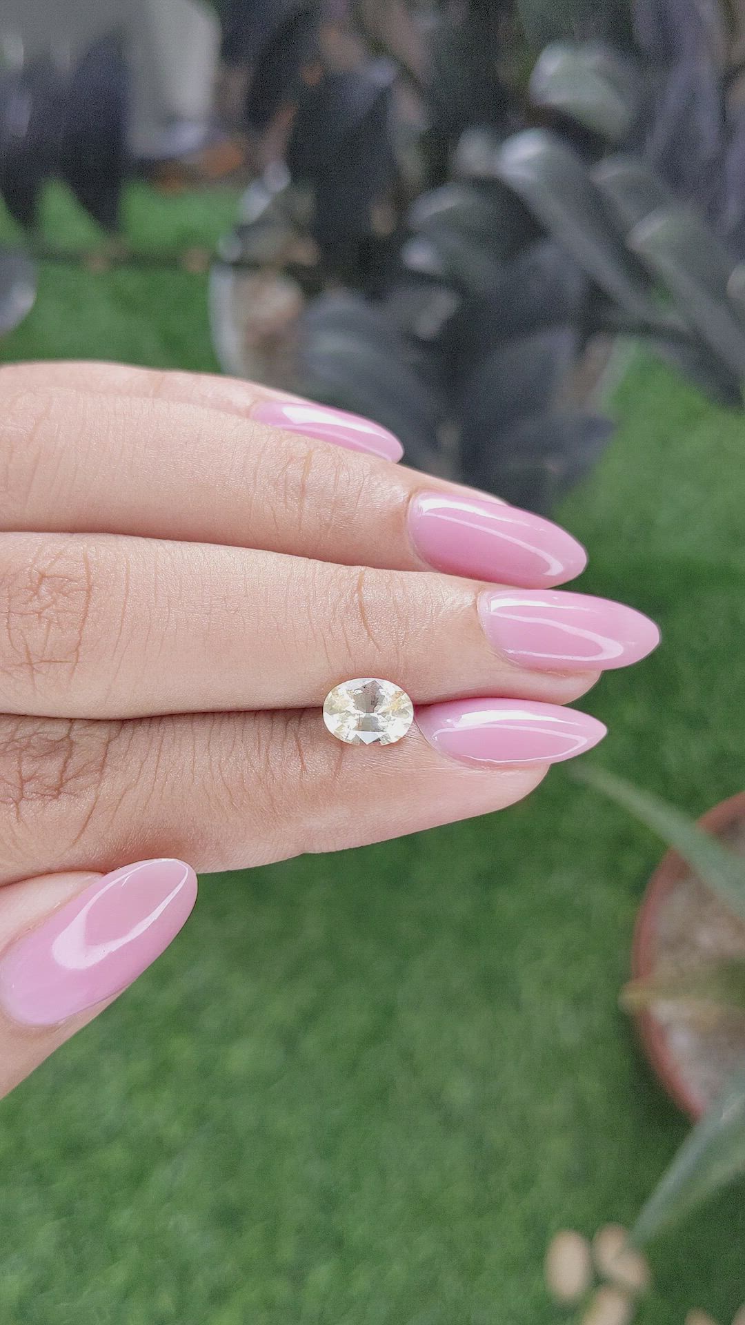1.25 Ct. Yellow Sapphire from Tanzania Size Video
