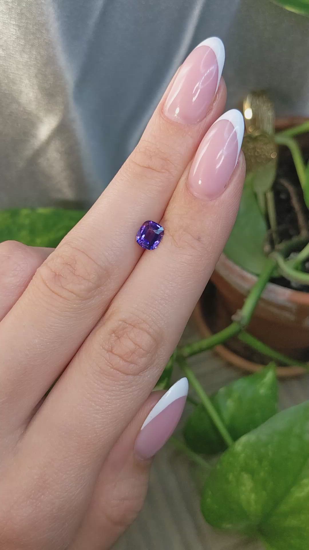 1.04 Ct. Bi Color / Parti Sapphire from Madagascar Size Video