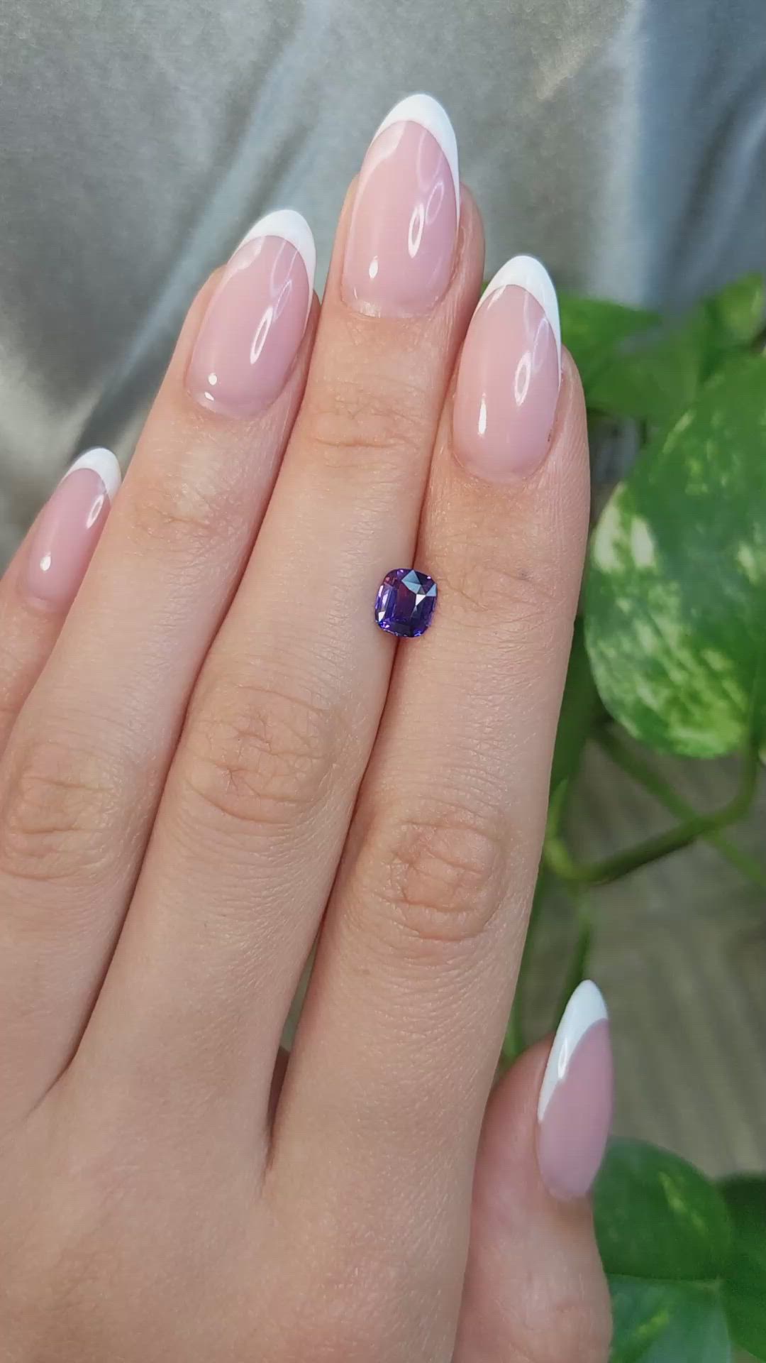 1.04 Ct. Bi Color / Parti Sapphire from Madagascar Size Video