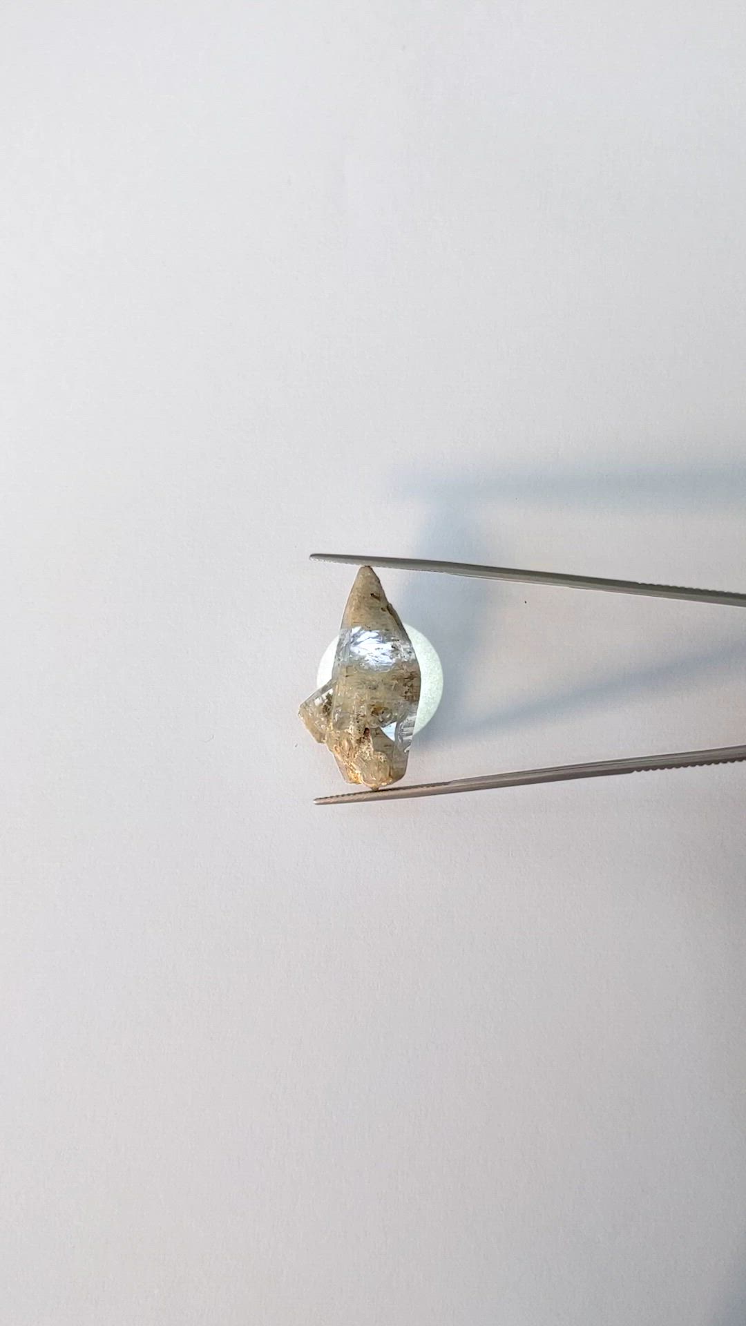 32.36 Ct. Bi Color / Parti Sapphire from Ceylon (Sri Lanka) Size Video