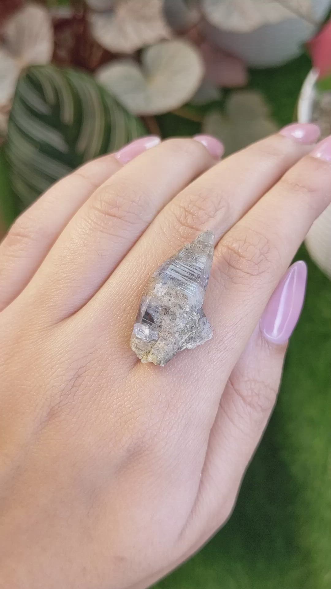 32.36 Ct. Bi Color / Parti Sapphire from Ceylon (Sri Lanka) Size Video
