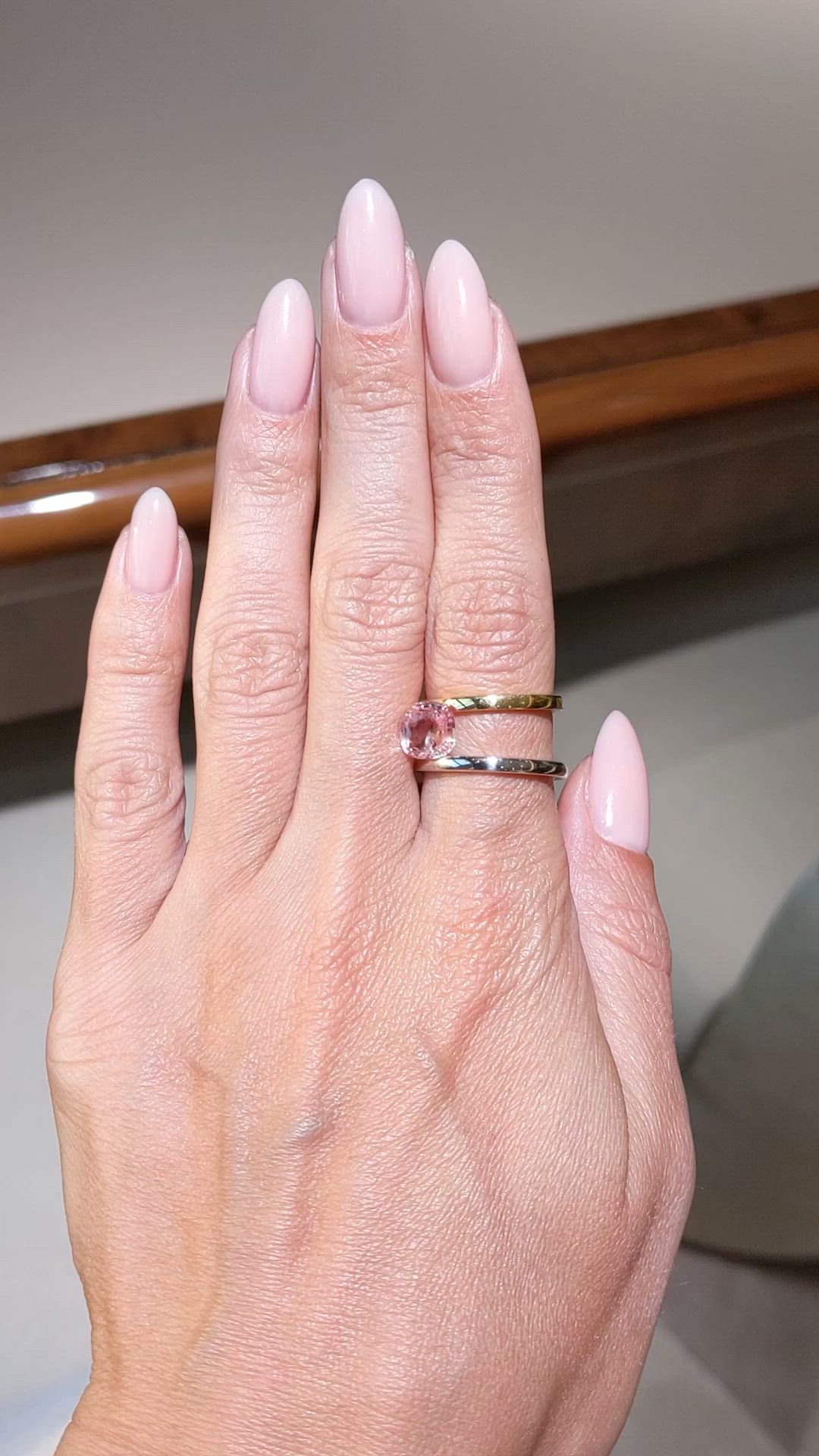 2.01 Ct. Padparadscha Sapphire from Ceylon (Sri Lanka) Size Video