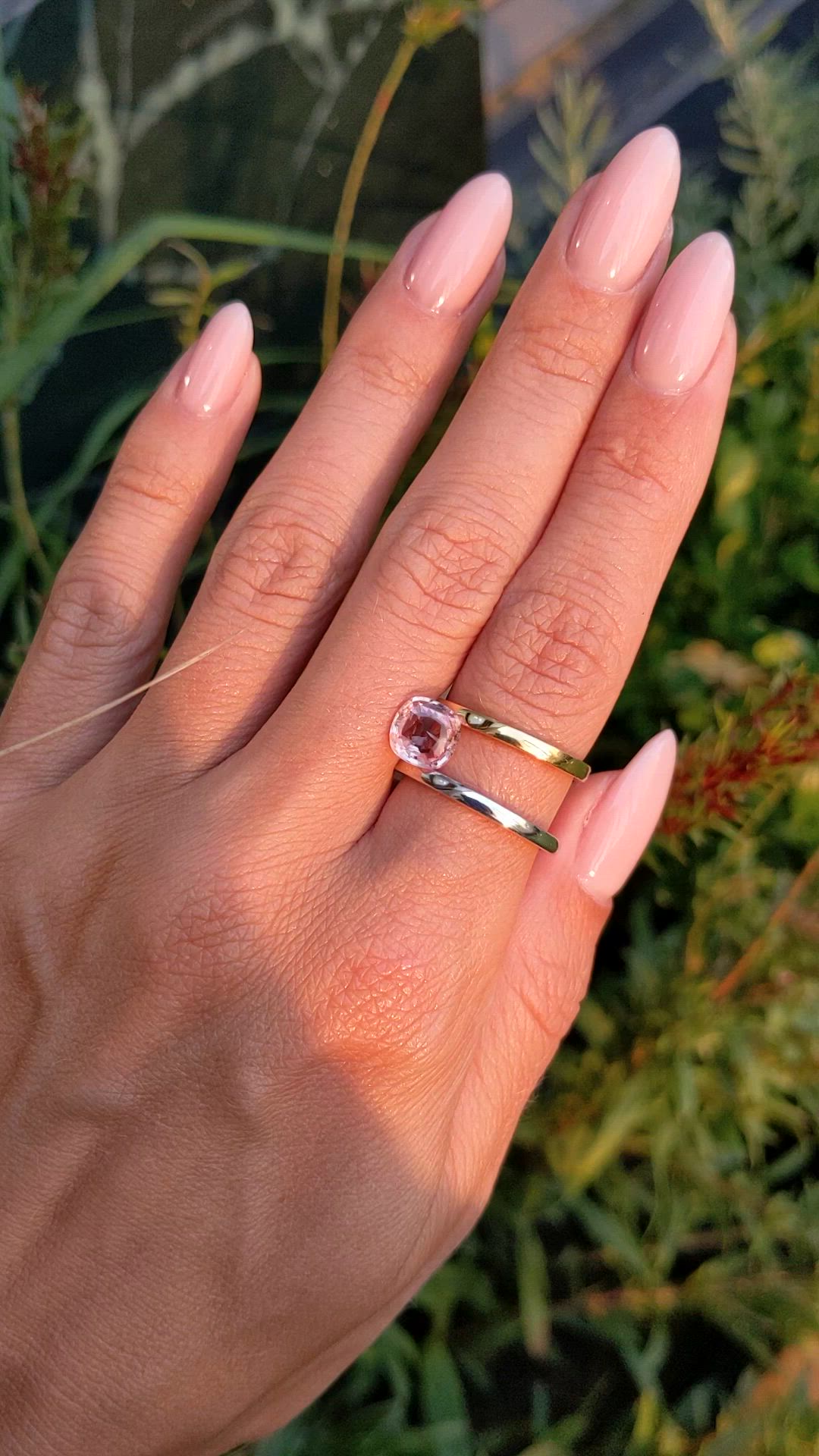 2.01 Ct. Padparadscha Sapphire from Ceylon (Sri Lanka) Size Video