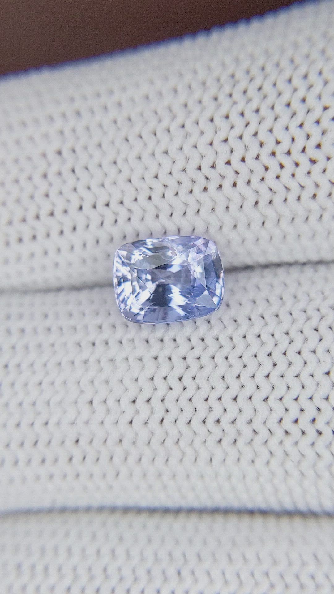 2.07 Ct. Blue Sapphire from Ceylon (Sri Lanka) Size Video