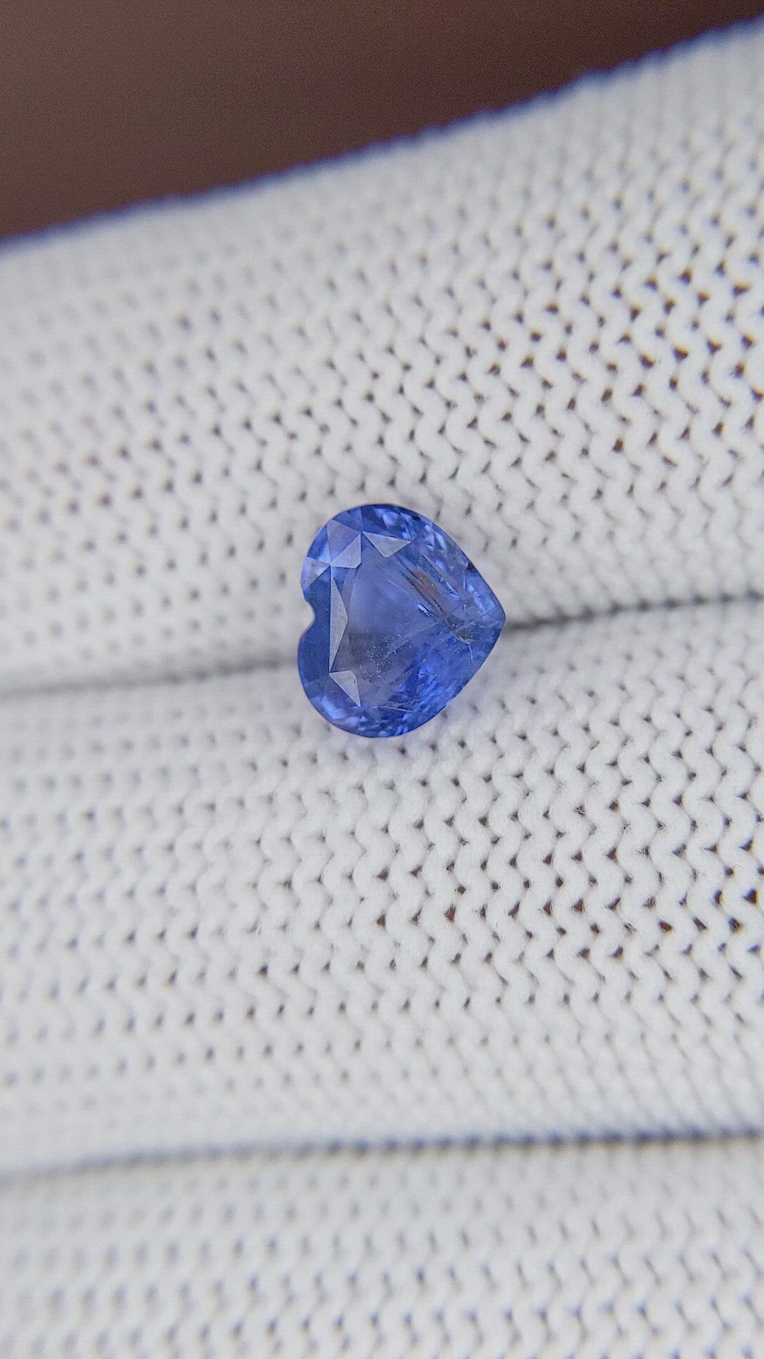 2.02 Ct. Blue Sapphire from Ceylon (Sri Lanka) Size Video