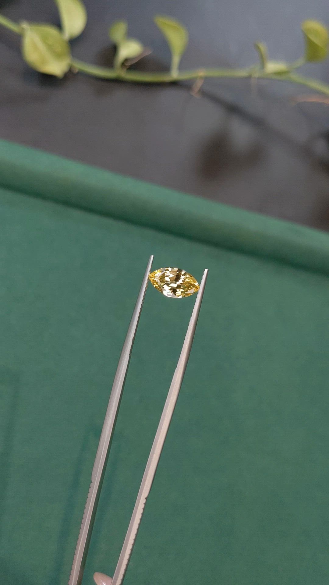 2.05 Ct. Yellow Sapphire from Madagascar Size Video