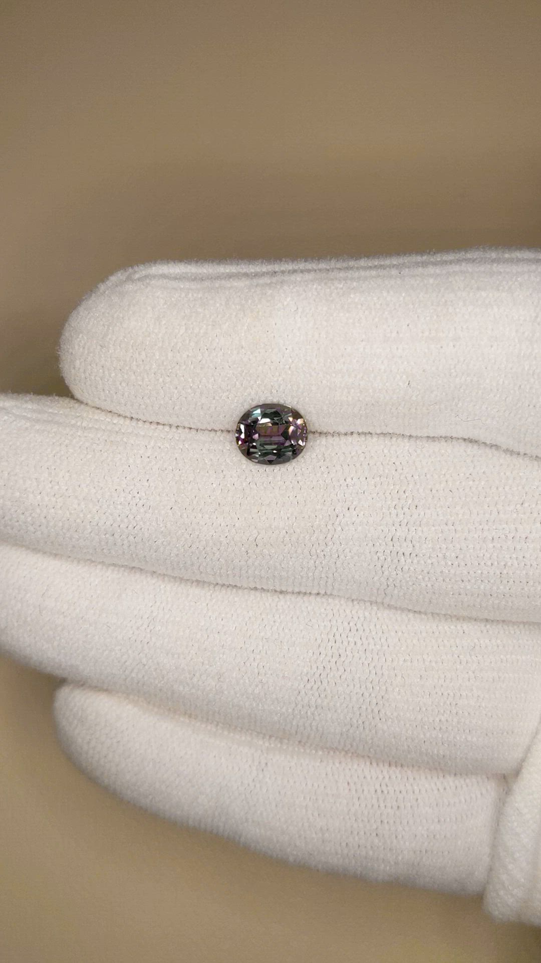 1.61 Ct. Color Change Sapphire from Madagascar Size Video