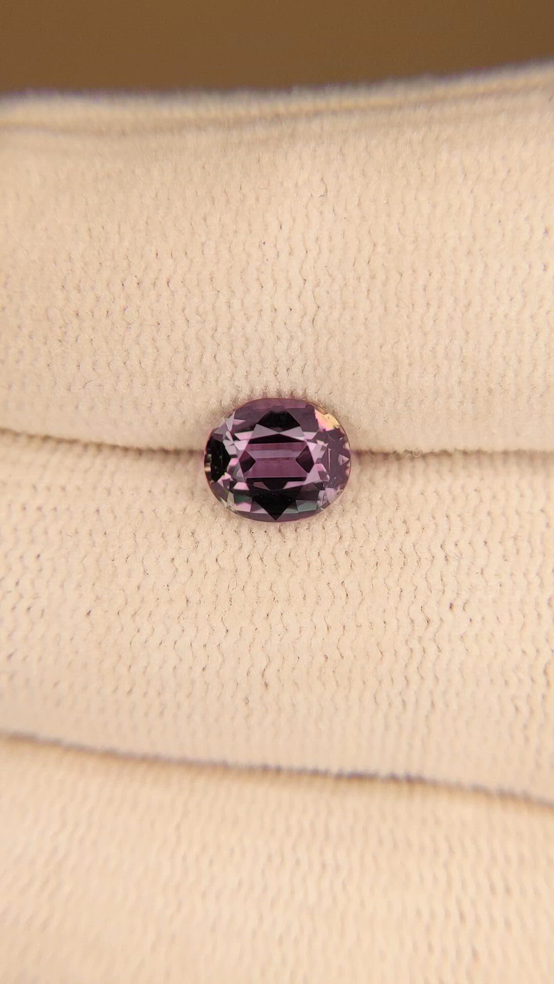 1.61 Ct. Color Change Sapphire from Madagascar Size Video