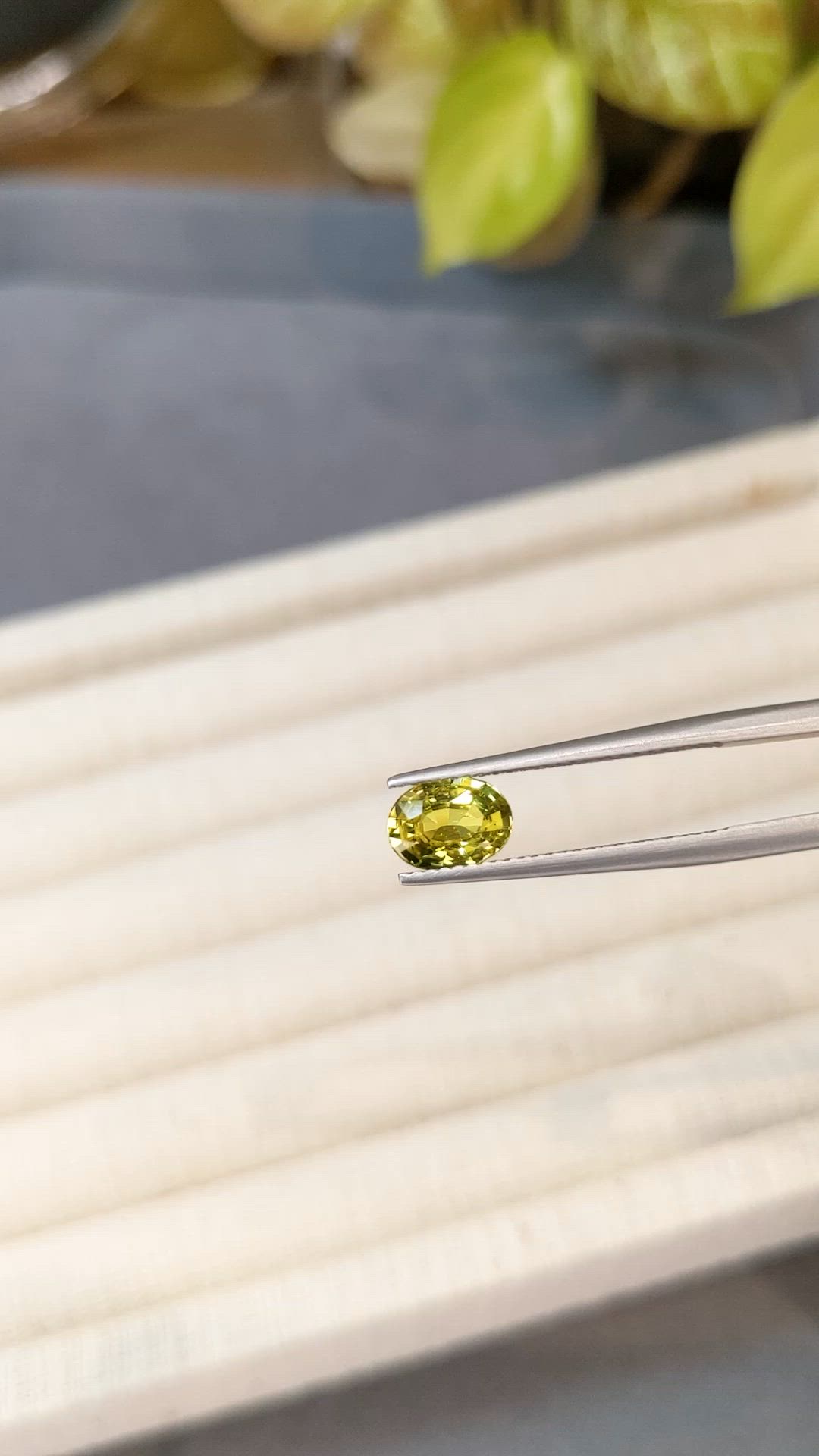 1.20 Ct. Yellow Sapphire from Madagascar Size Video