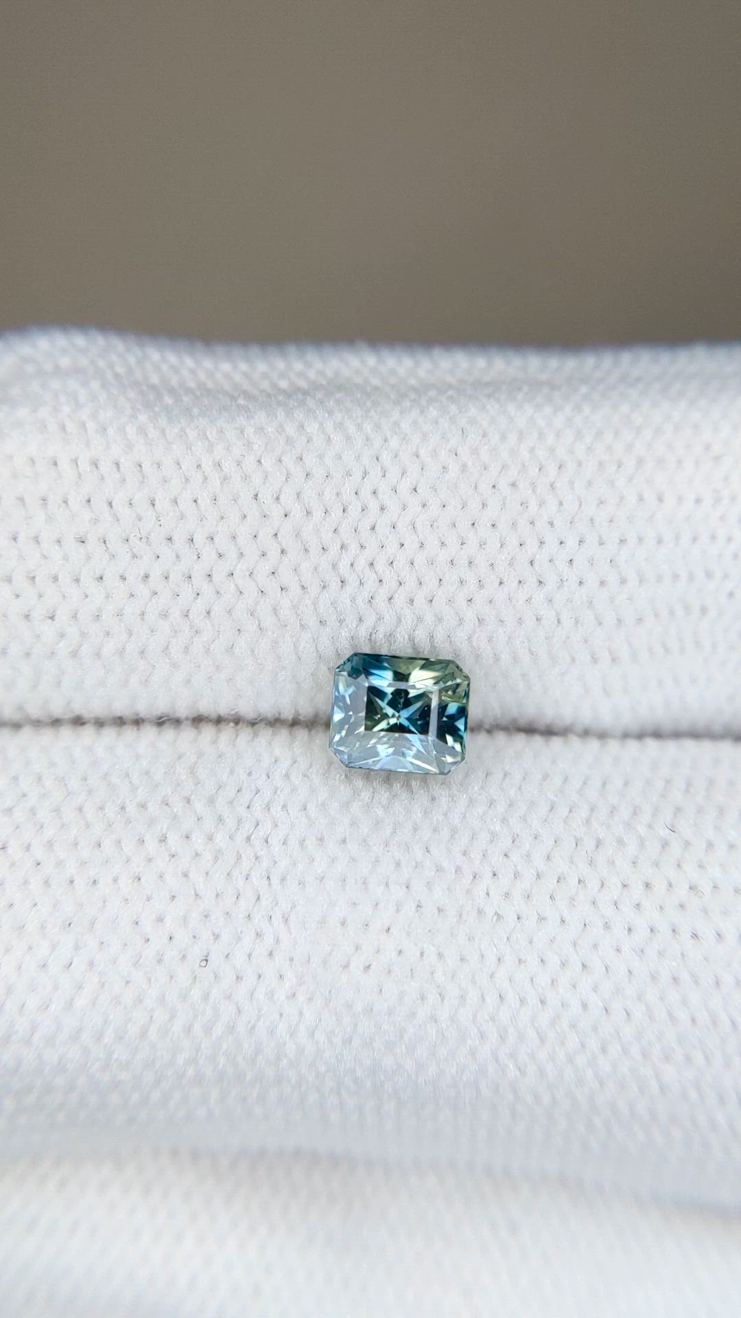 0.90 Ct. Bi Color / Parti Sapphire from Madagascar Size Video
