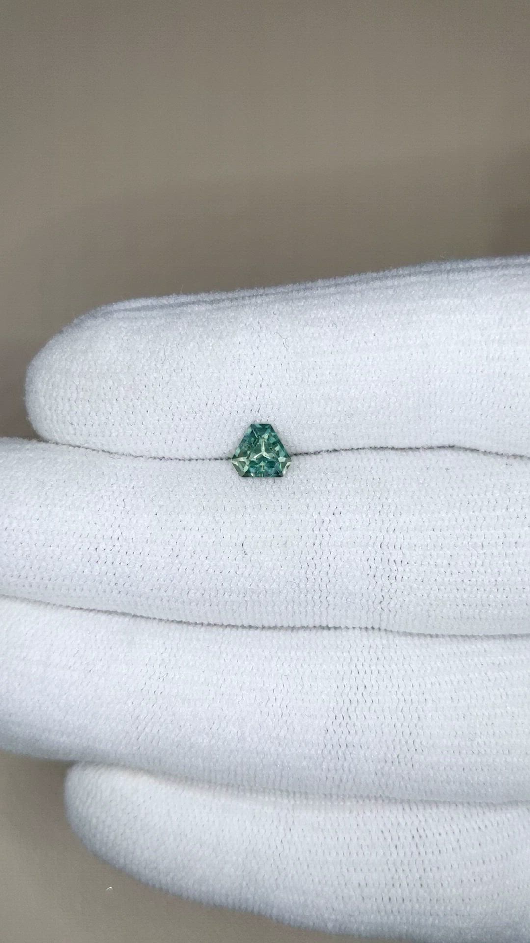 0.86 Ct. Bi Color / Parti Sapphire from Madagascar Size Video