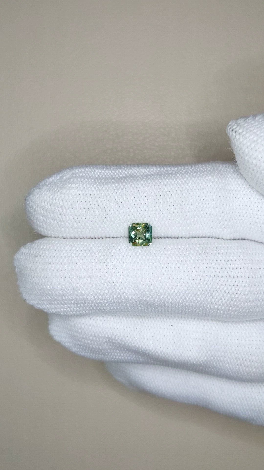 0.74 Ct. Bi Color / Parti Sapphire from Madagascar Size Video