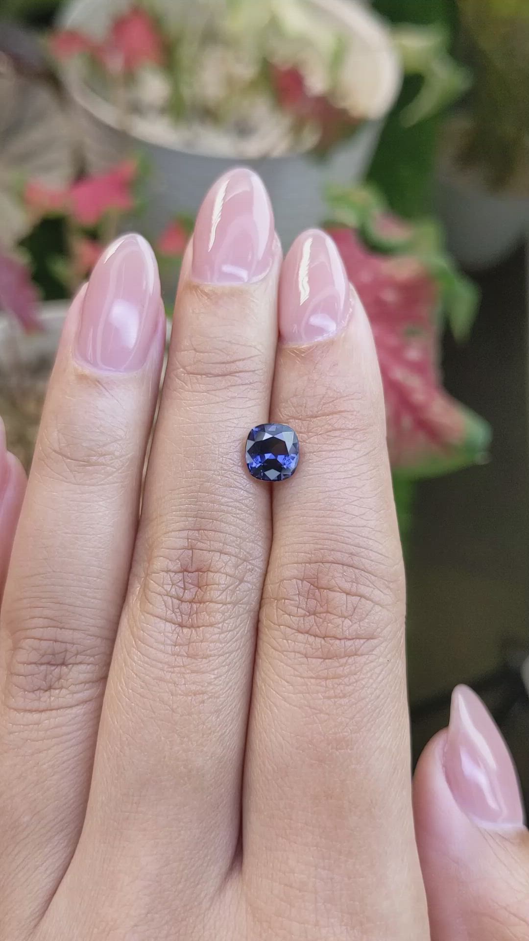 1.53 Ct. Color Change Sapphire from Ceylon (Sri Lanka) Size Video