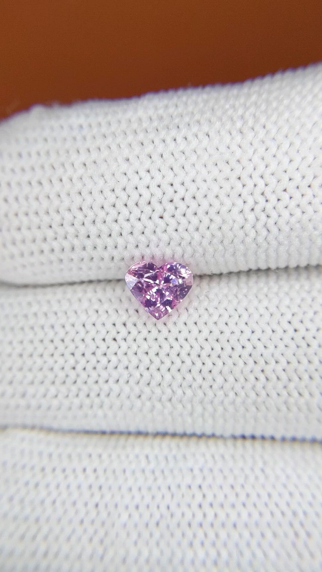 1.11 Ct. Purplish Pink Sapphire from Ceylon (Sri Lanka) Size Video