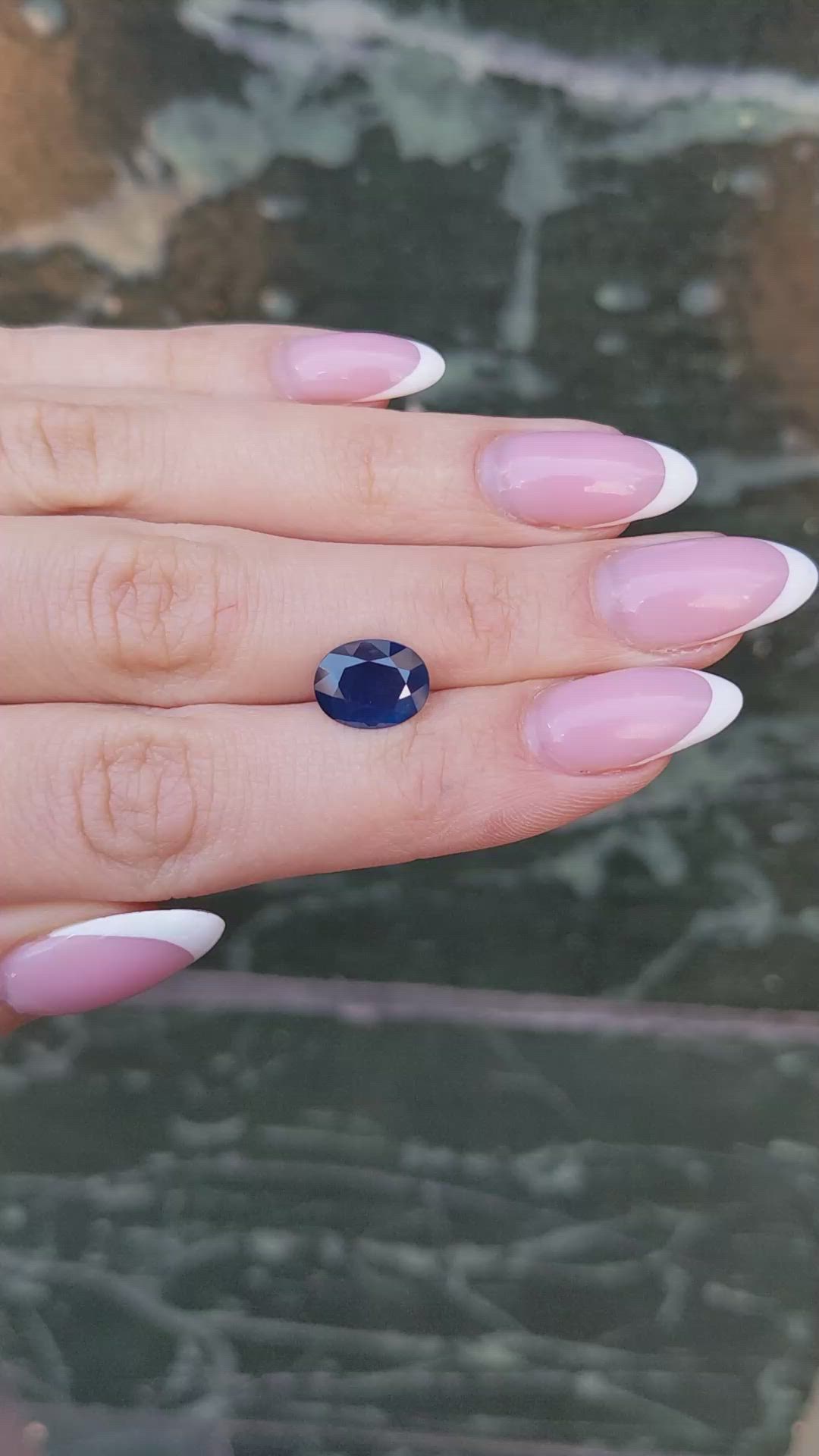 3.10 Ct. Blue Sapphire from Thailand Size Video