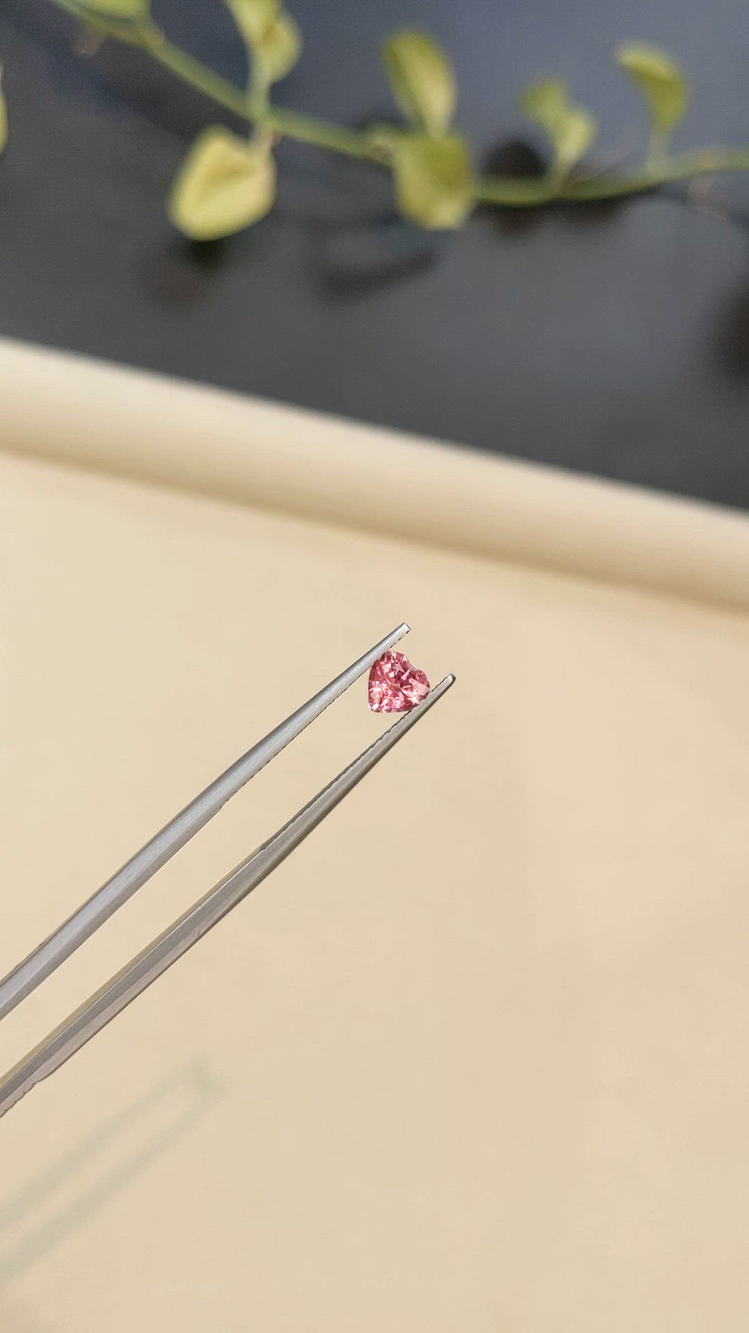 0.51 Ct. Pink Sapphire from Madagascar Size Video