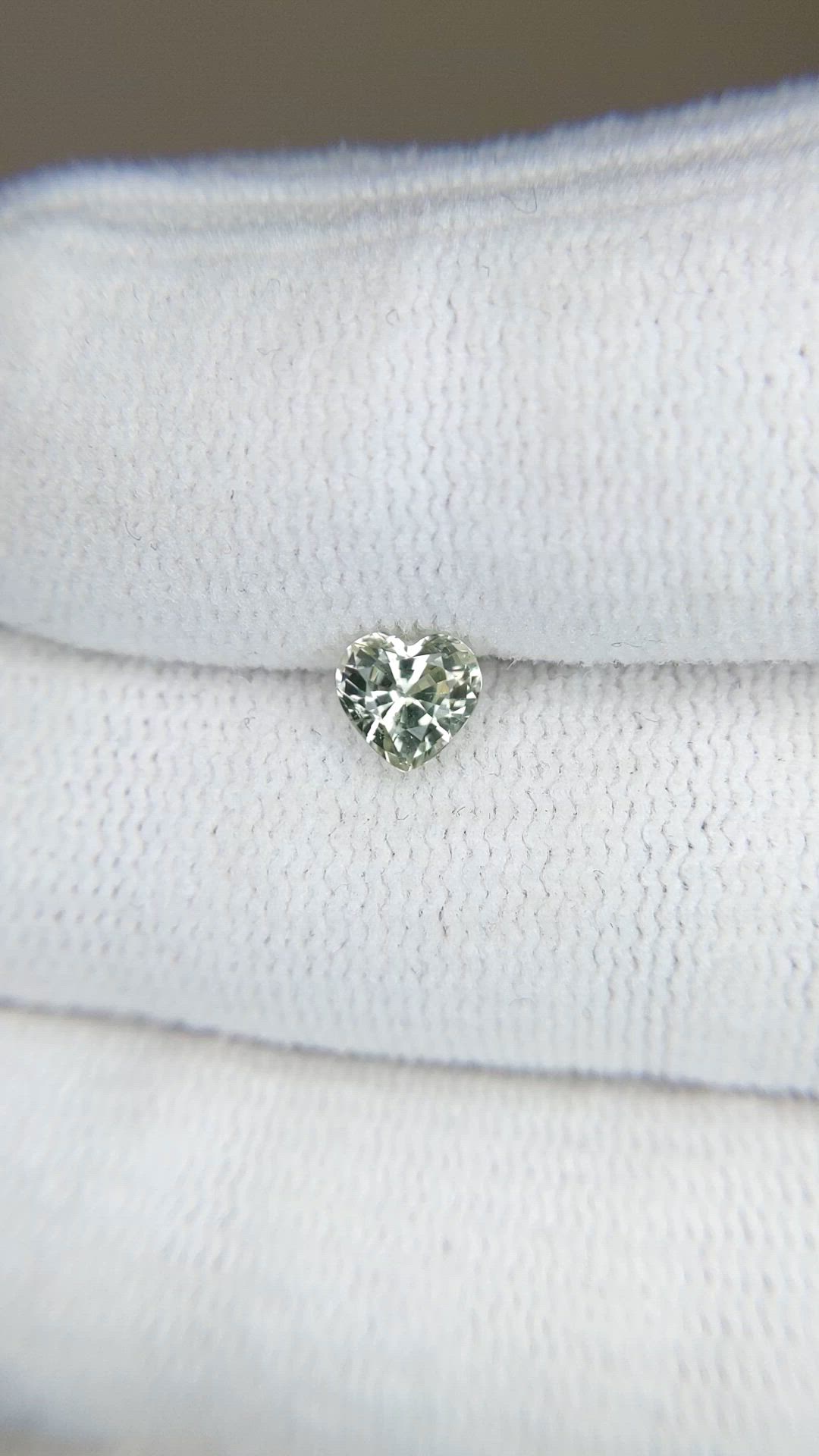 0.68 Ct. Yellow Sapphire from Madagascar Size Video