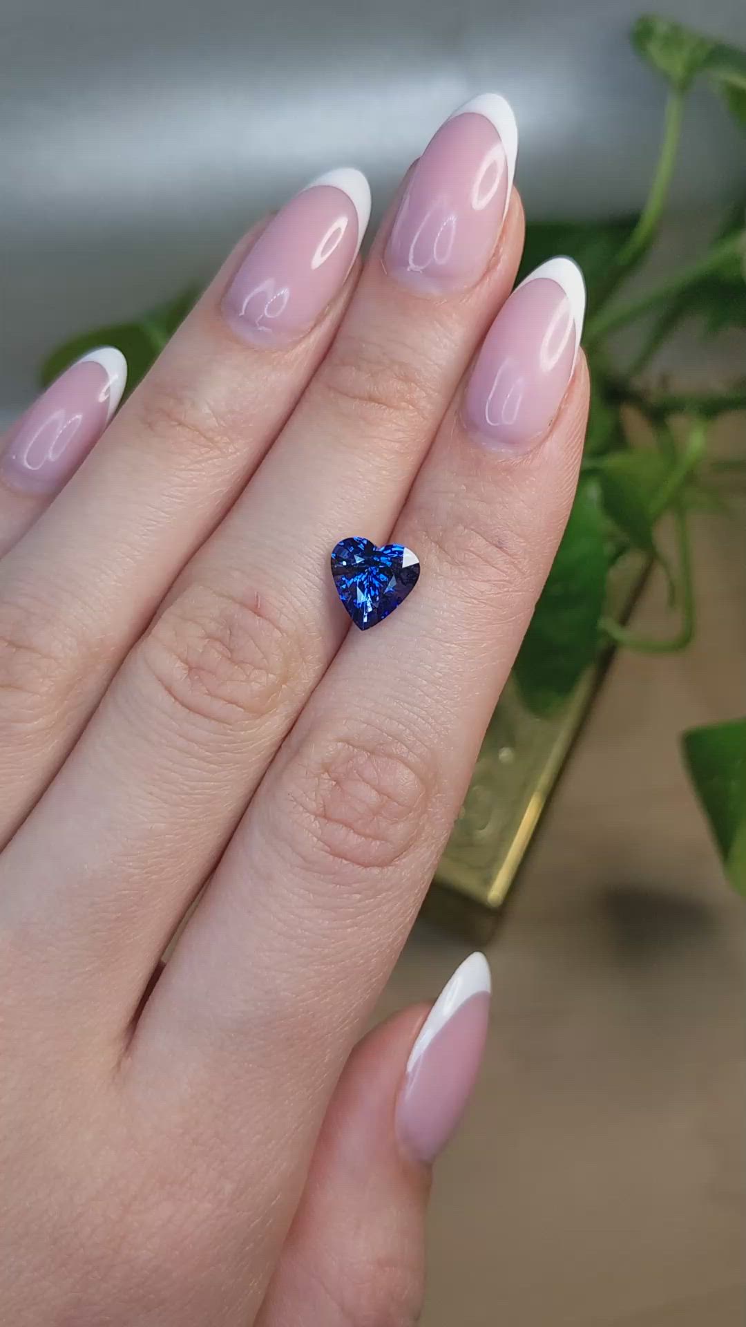 3.12 Ct. Blue Sapphire from Ceylon (Sri Lanka) Size Video