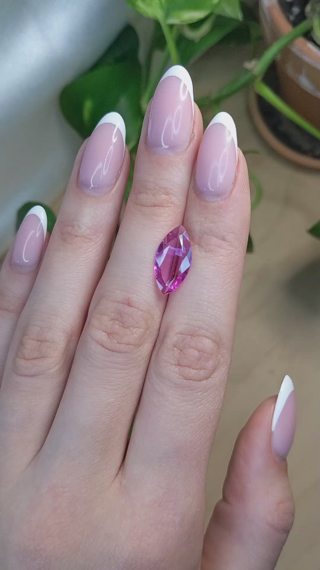 2.98 Ct. Pink Sapphire from Madagascar Size Video