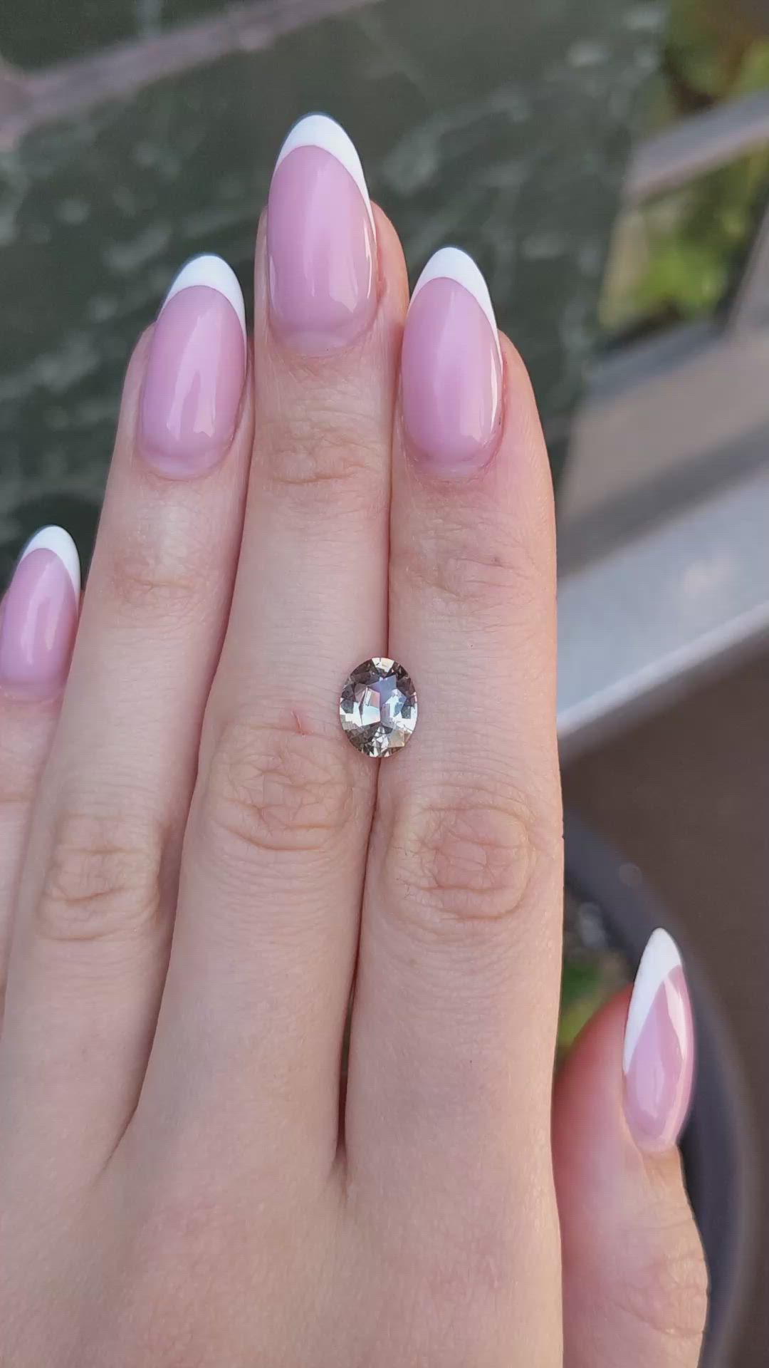 2.21 Ct. Brown Sapphire from Madagascar Size Video