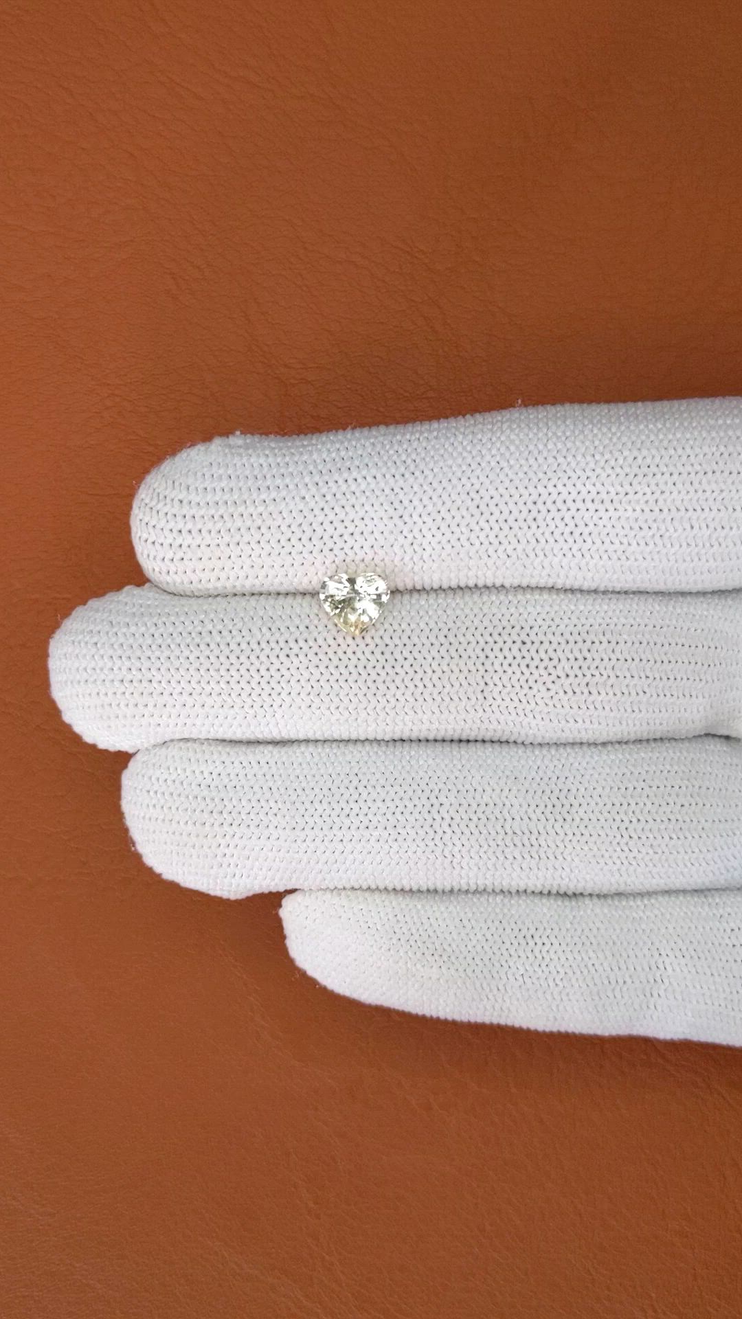 1.50 Ct. Yellow Sapphire from Ceylon (Sri Lanka) Size Video