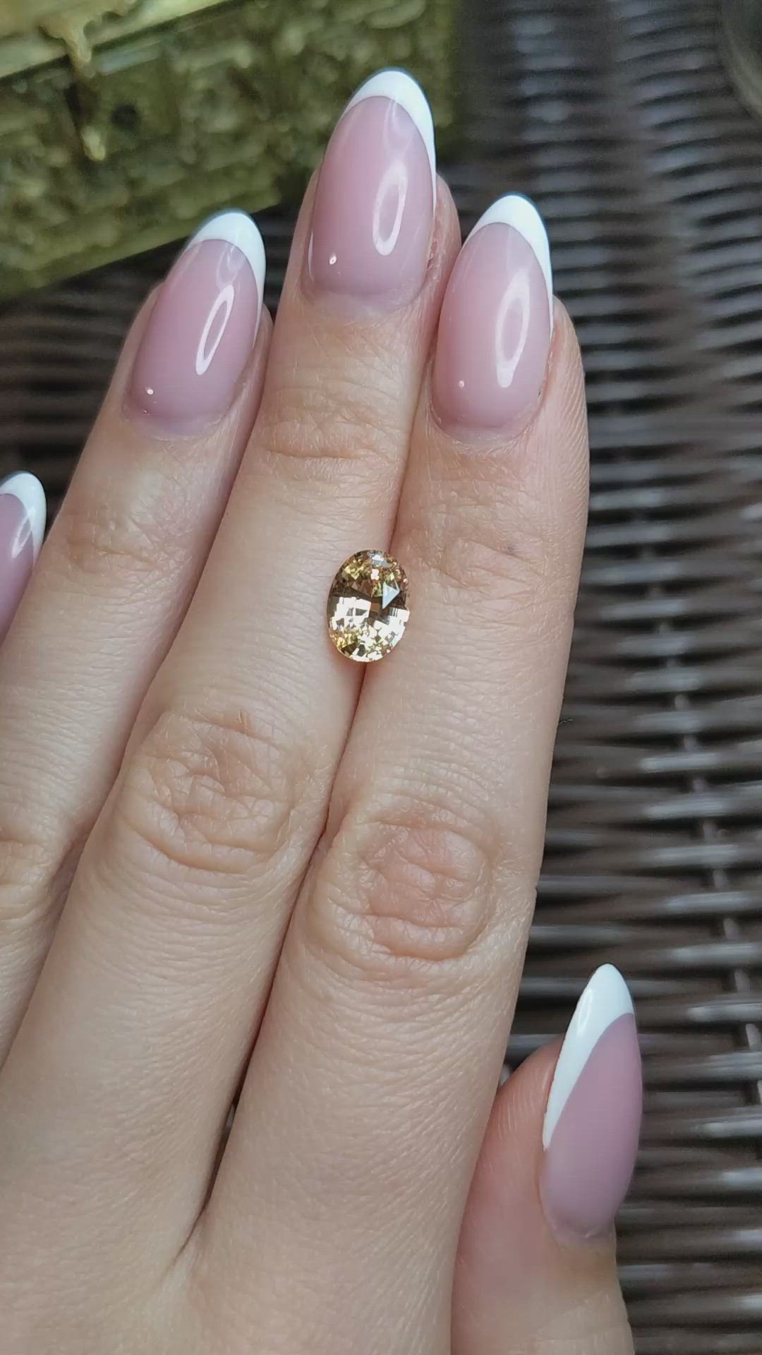 2.03 Ct. Yellow Sapphire from Ceylon (Sri Lanka) Size Video