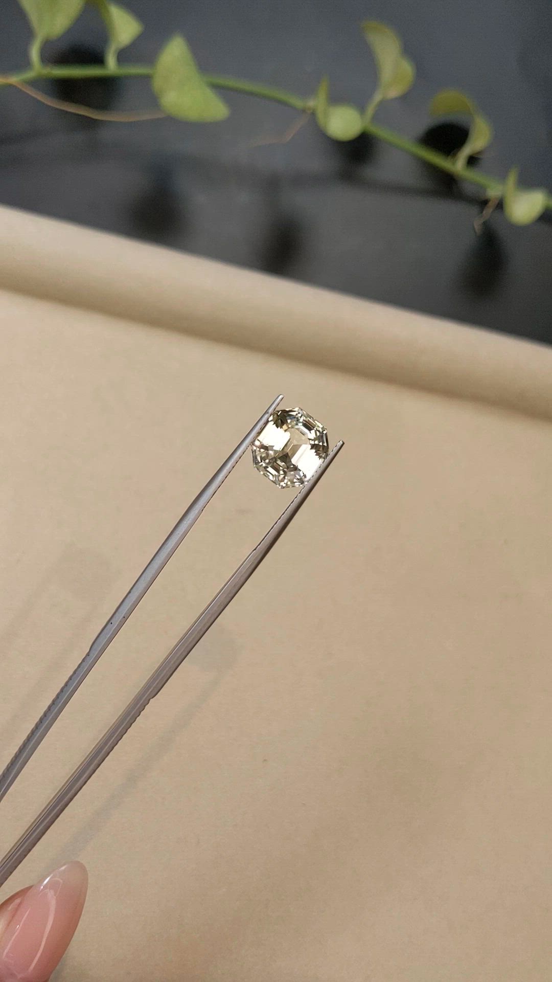 8.25 Ct. Yellow Sapphire from Ceylon (Sri Lanka) Size Video