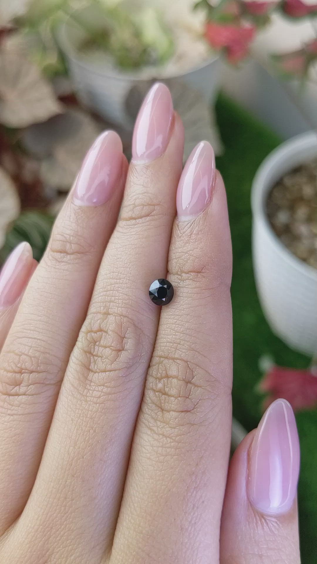 1.13 Ct. Blue Sapphire from Ceylon (Sri Lanka) Size Video