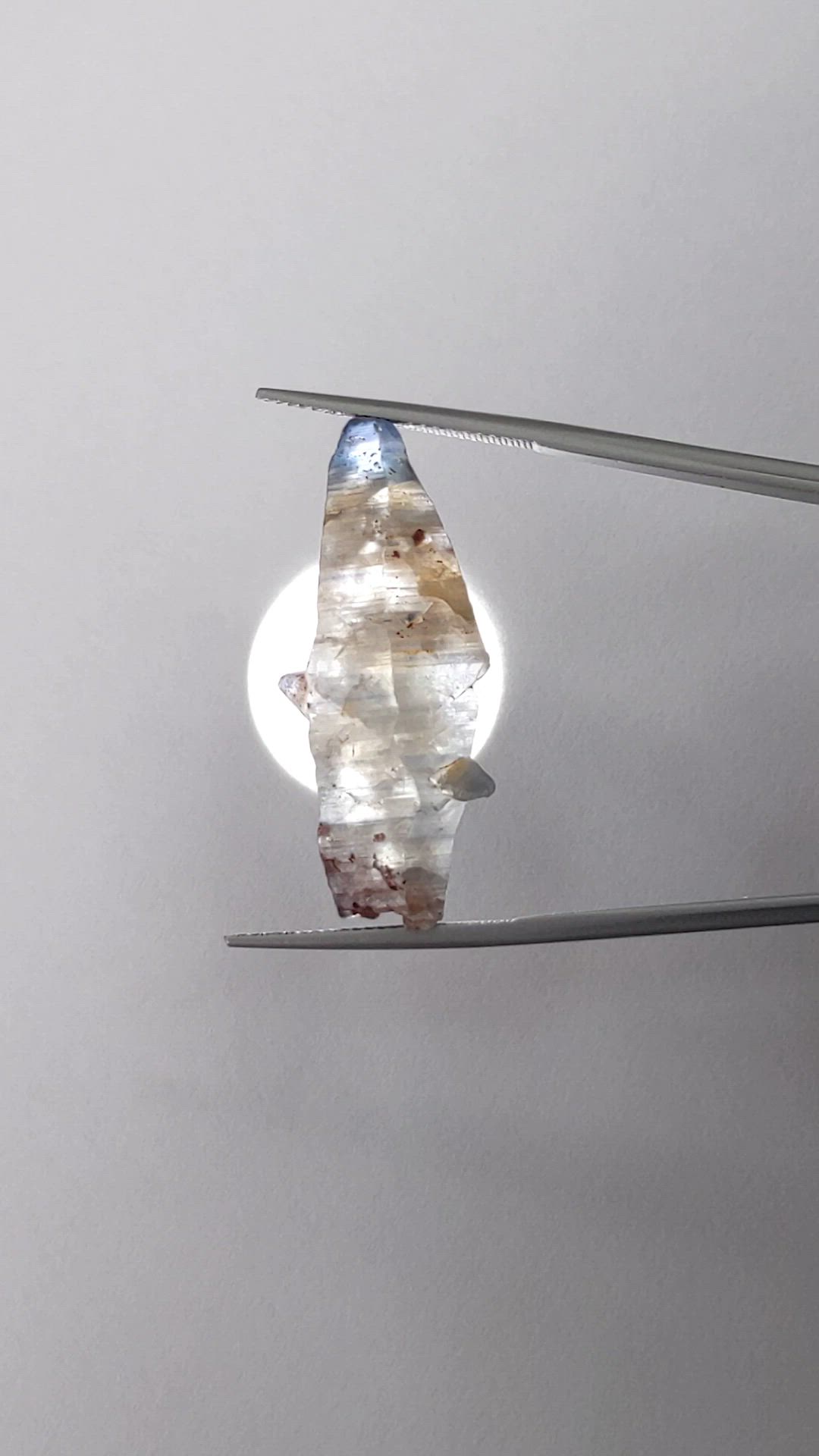 41.22 Ct. Blue Sapphire from Ceylon (Sri Lanka) Size Video