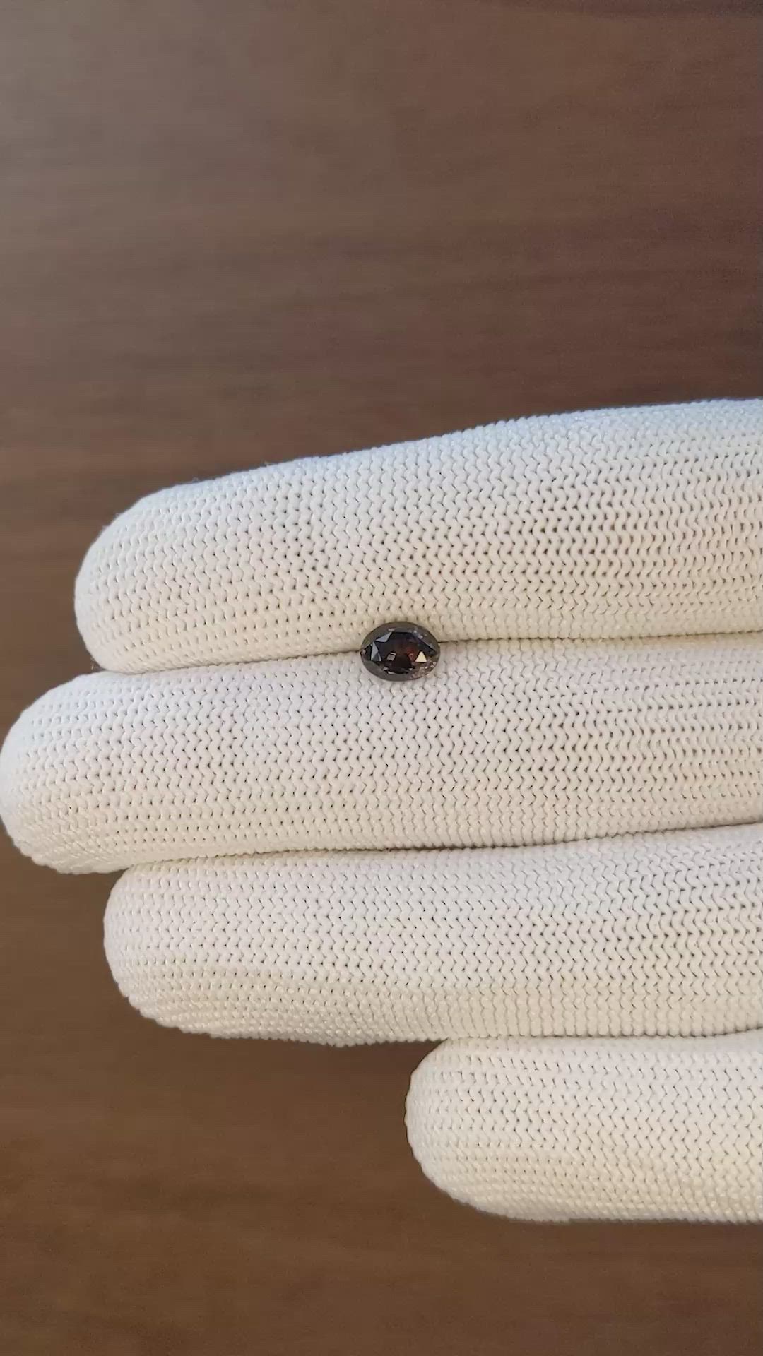 1.06 Ct. Color Change Sapphire from Tanzania Size Video